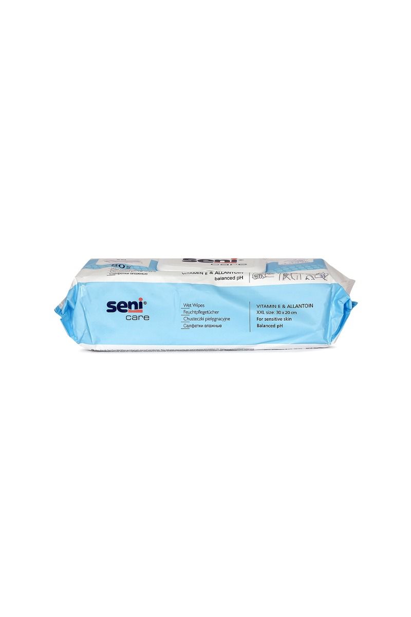 Seni Care Cleansing Wet Wipes, 80 Count, Pack of 1 