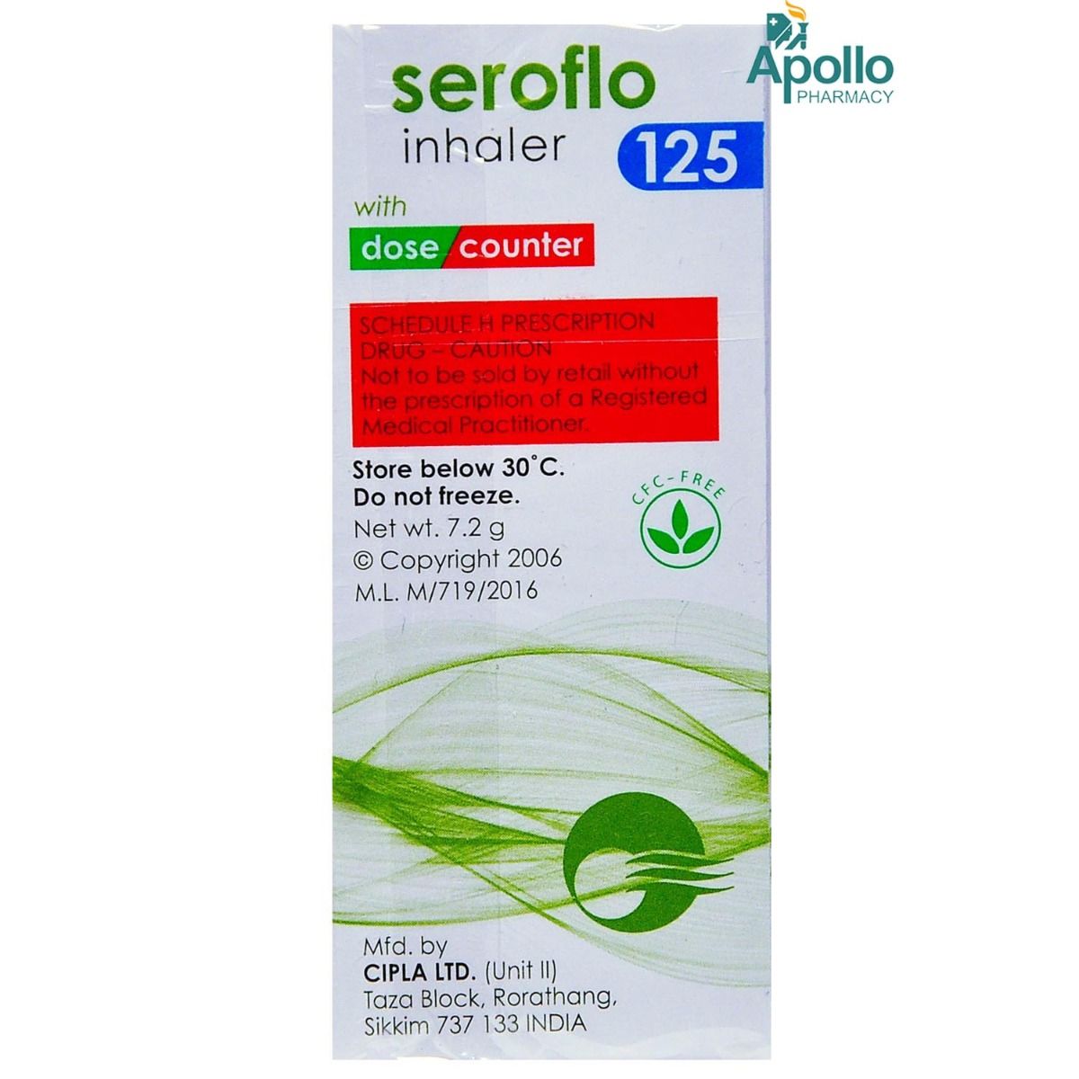 Seroflo Inhaler Price Uses Side Effects Composition Apollo Pharmacy