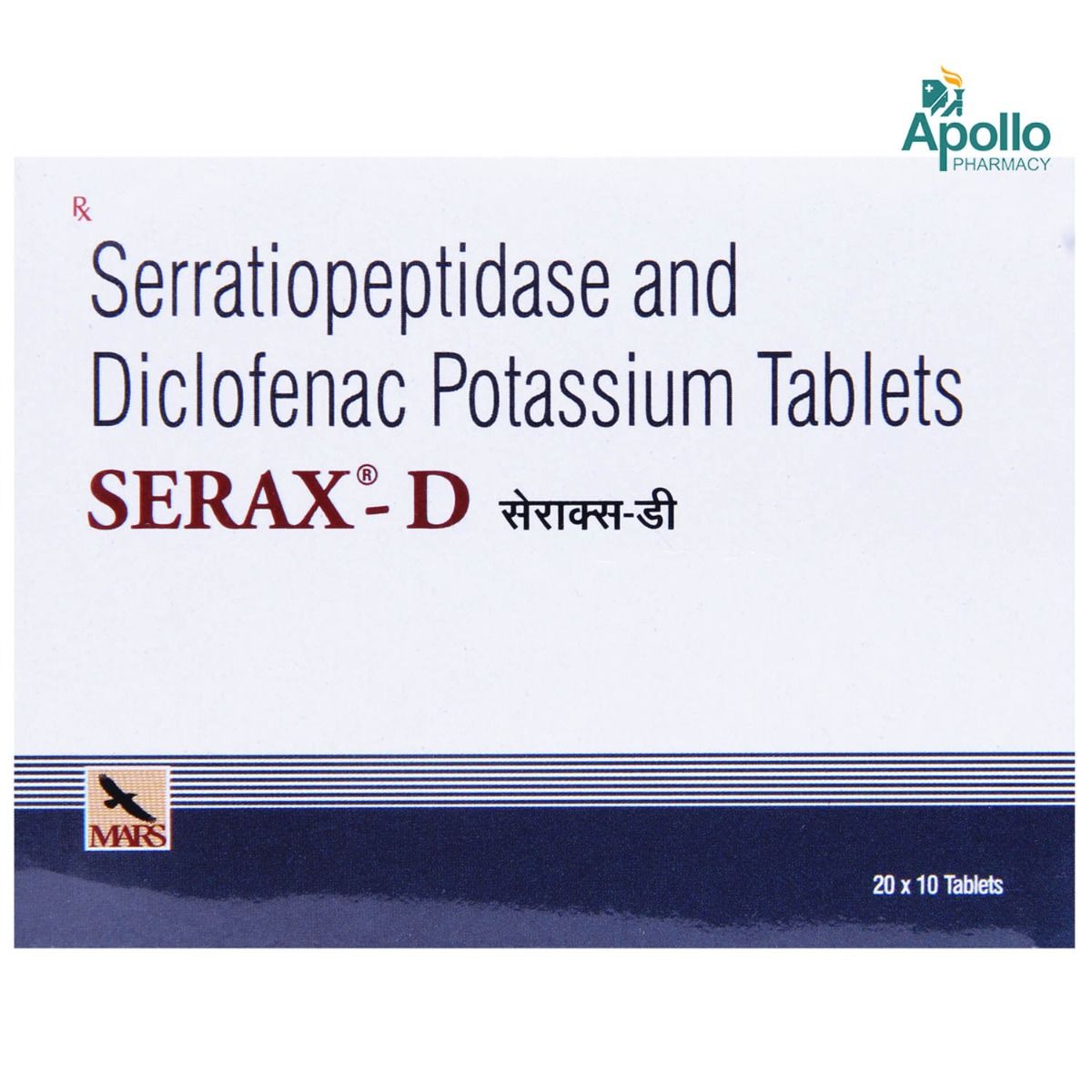 Serax-D Tablet 10's Price, Uses, Side Effects, Composition ...