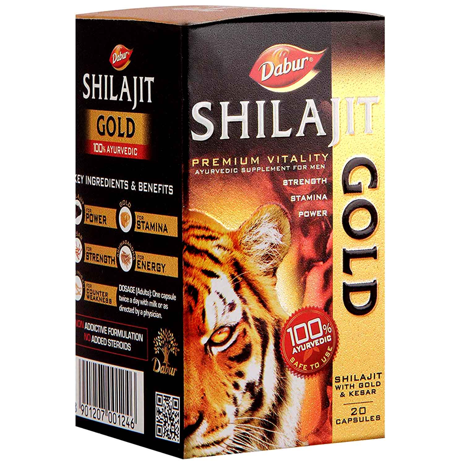 Dabur Shilajit Gold, 20 Capsules Price, Uses, Side Effects ...