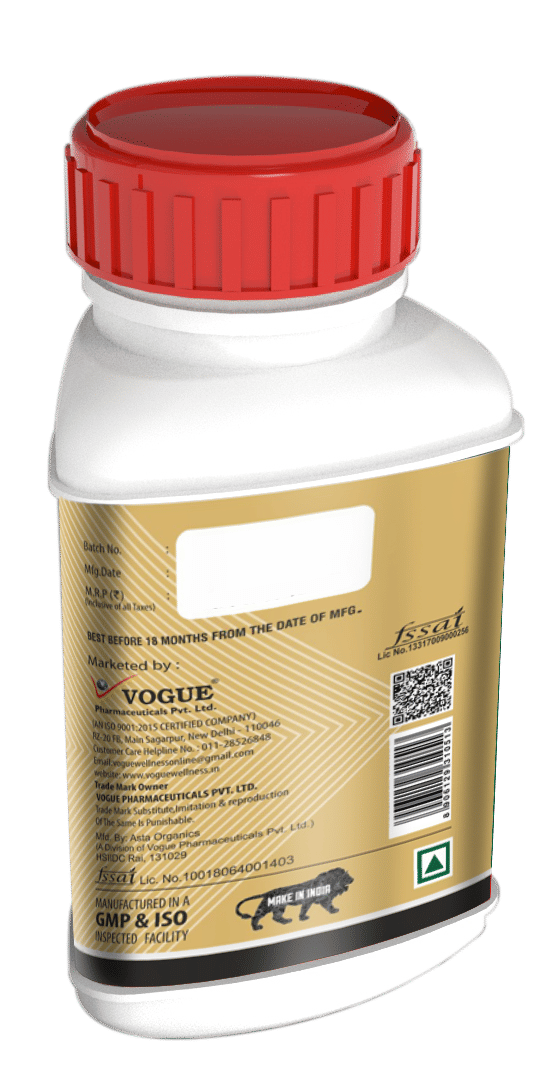Vogue Wellness Shilajit, 60 Tablets, Pack of 1 