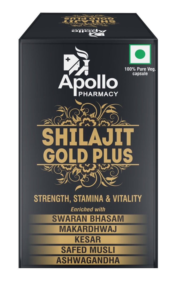 Apollo Pharmacy Shilajit Gold Plus 20 Capsules Price Uses Side