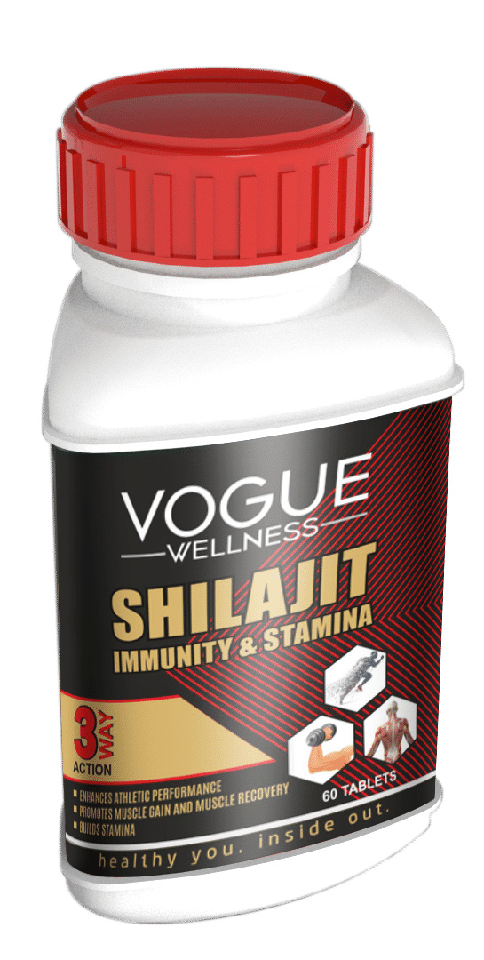 Vogue Wellness Shilajit, 60 Tablets, Pack of 1 