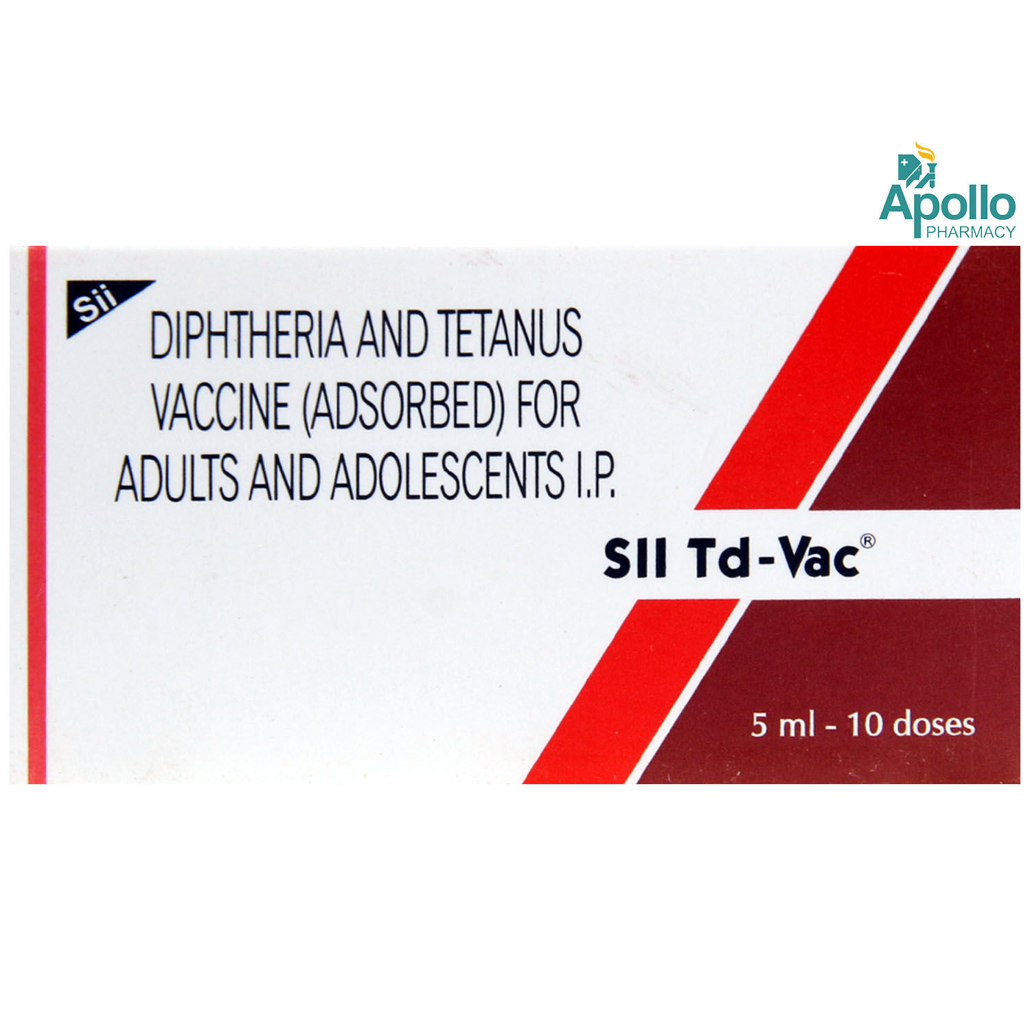 Sii Td-Vac Vaccine 5ml Price, Uses, Side Effects, Composition - Apollo ...