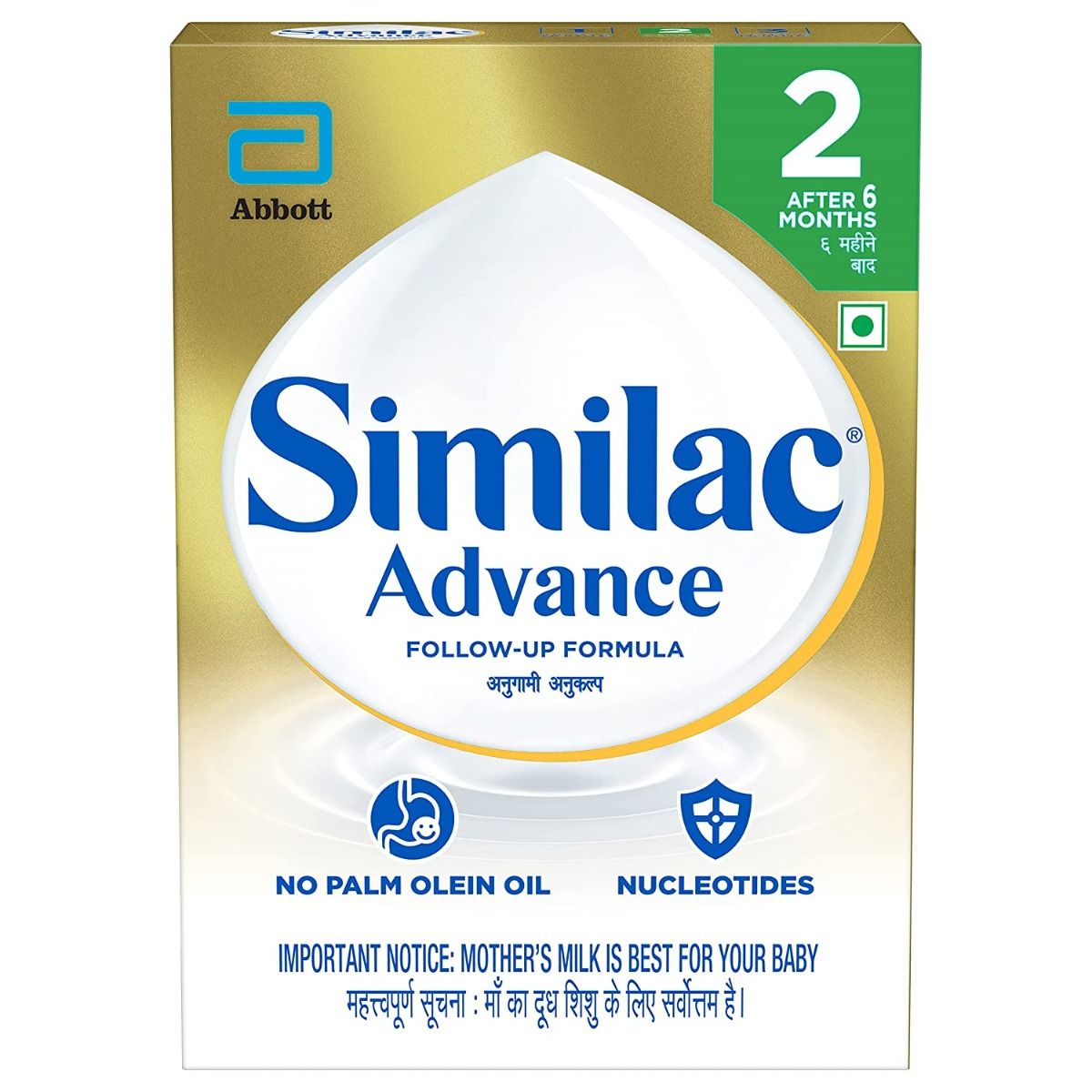 Similac Advance Follow-Up Formula Stage 2, After 6 Months, 400 gm Refill Pack, Pack of 1 