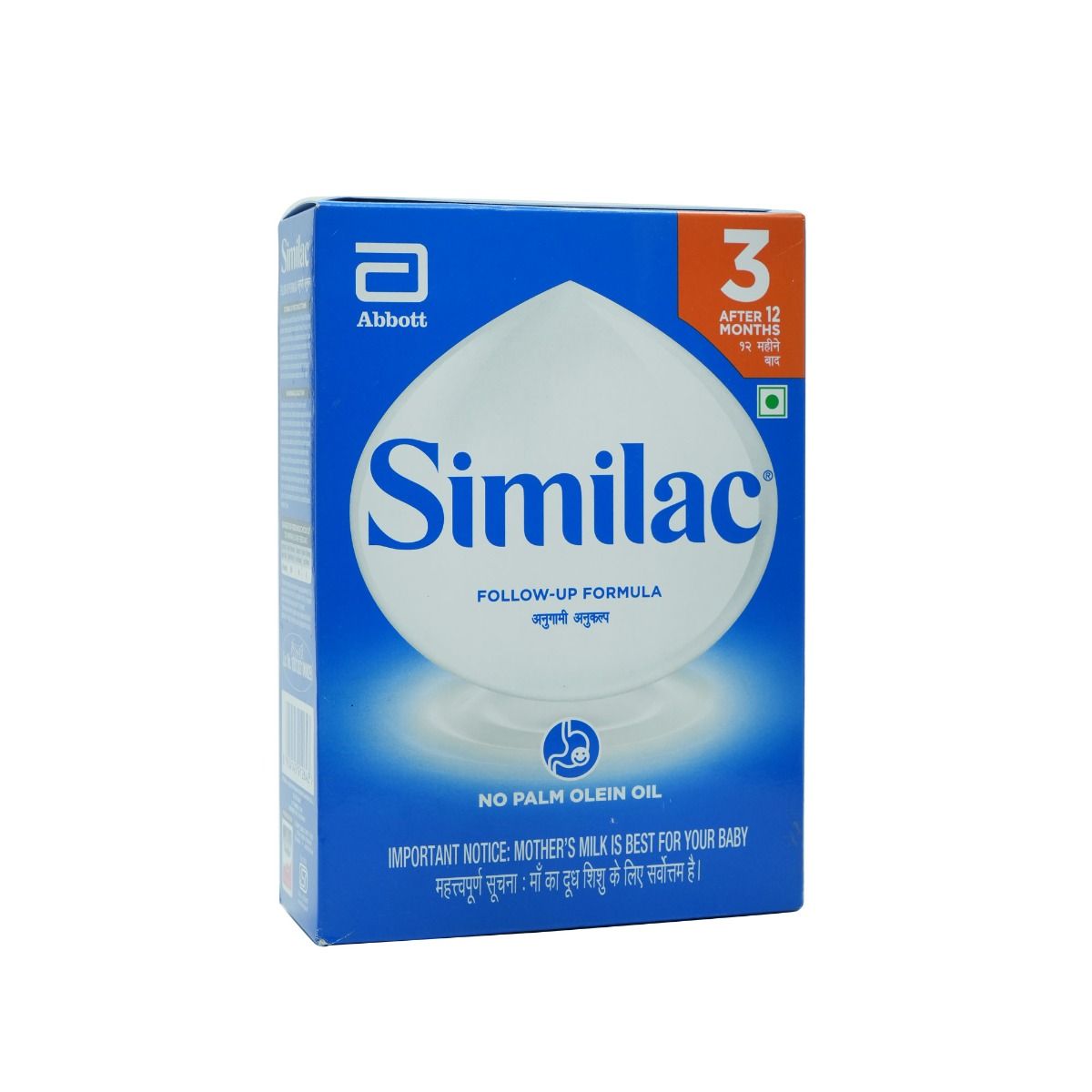 Similac Follow-Up Formula, Stage 3, 12 to 24 Months, 400 gm Refill Pack, Pack of 1 