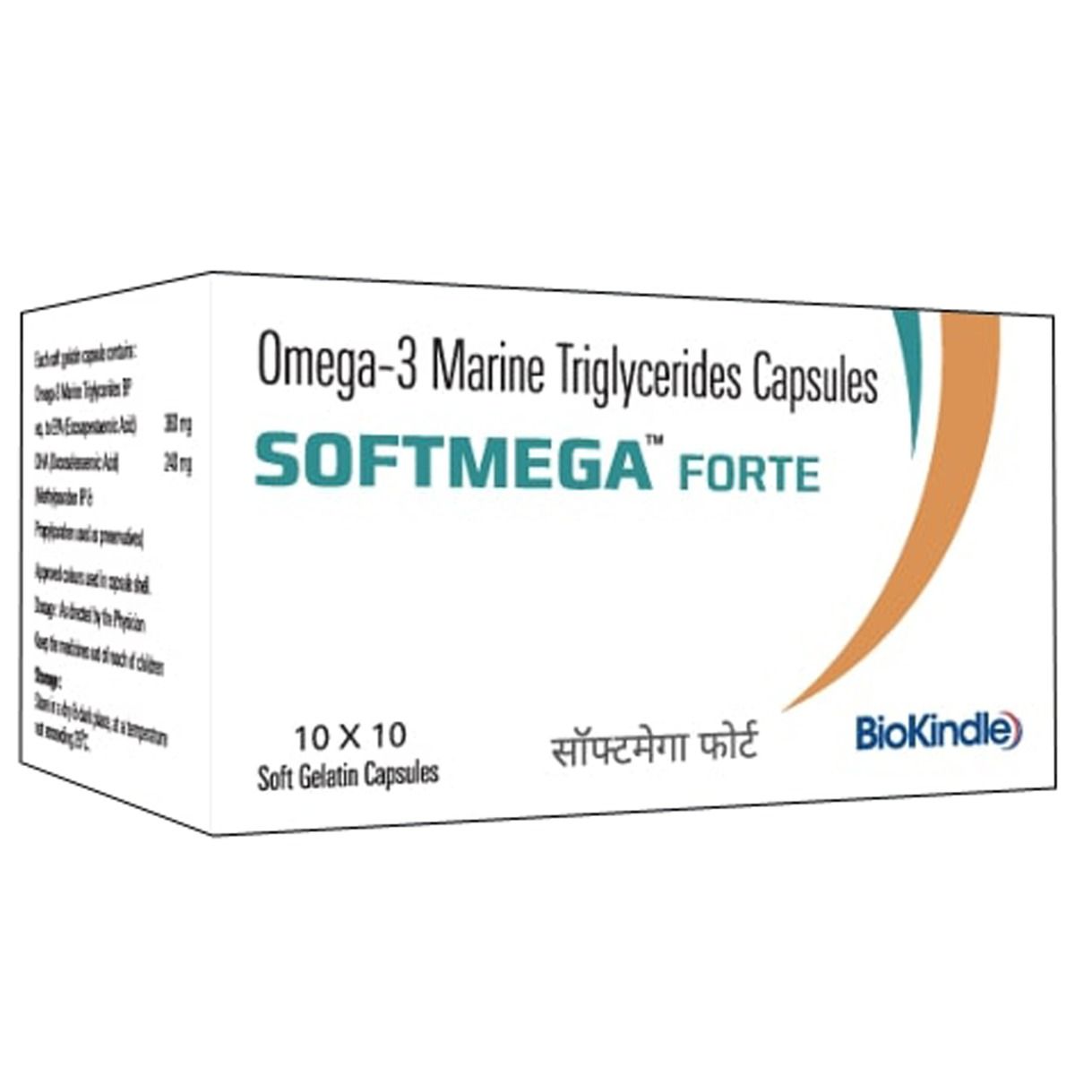 Softmega Forte Softgel Capsule 10's Price, Uses, Side Effects ...