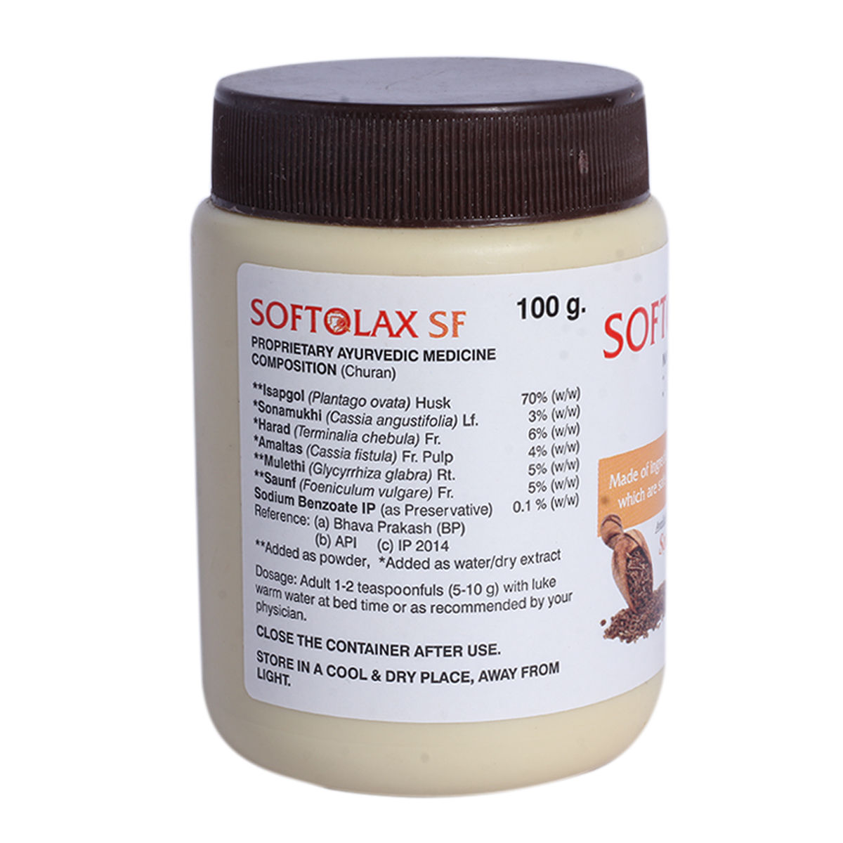 Softolax Saunf Suger Free Powder, 100 gm, Pack of 1 