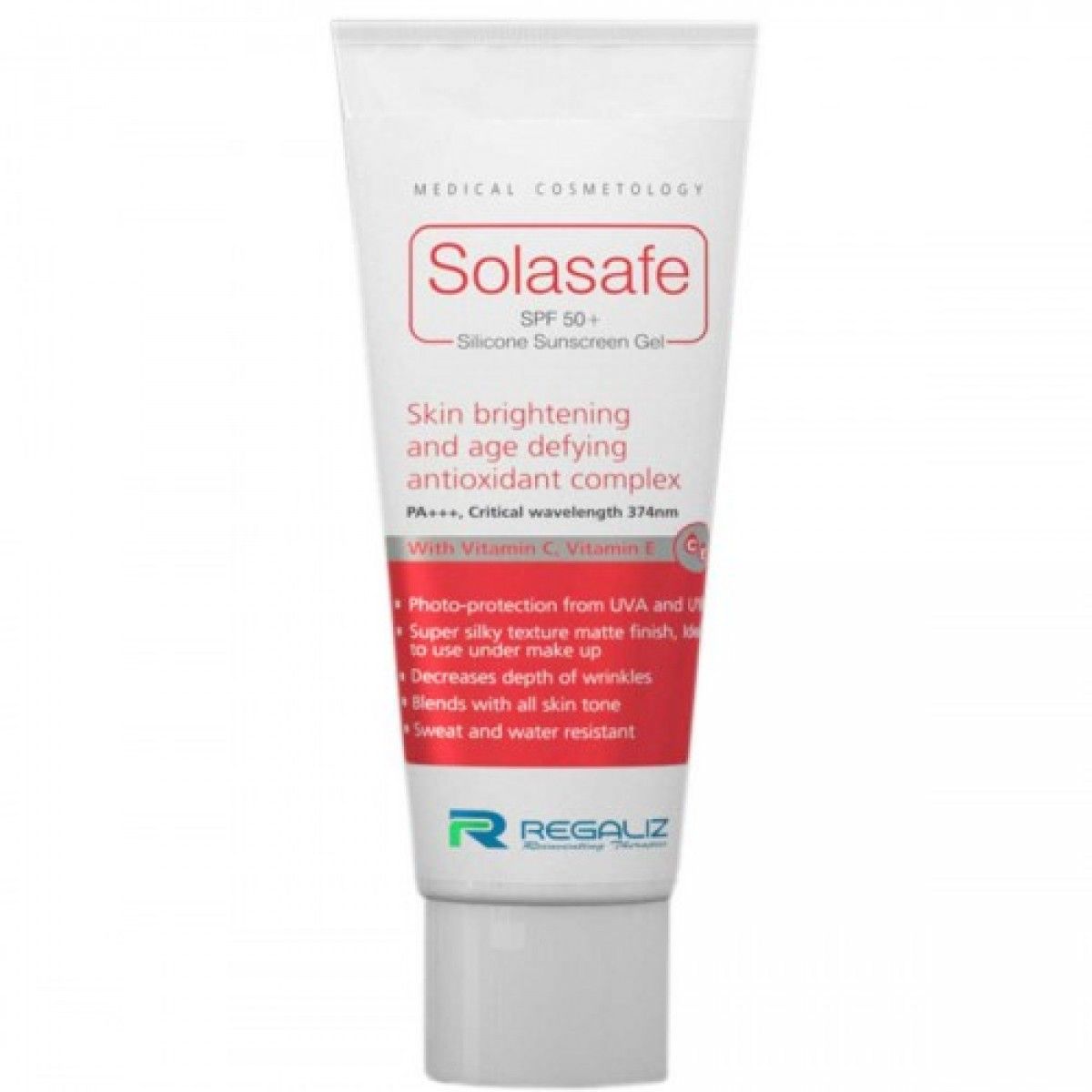 Buy Solasafe Spf 50+ Silicone Sunscreen Gel 50 gm Online