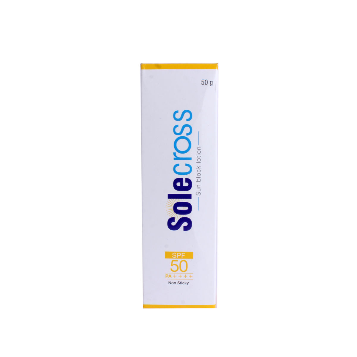 Buy Solecross Spf 50 Pa++++ Sun Block Lotion 50gm Online