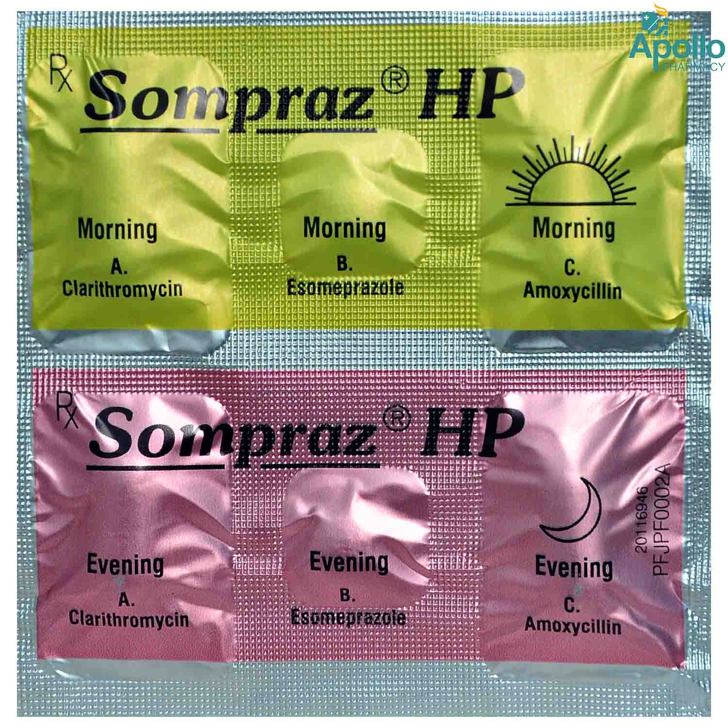 Sompraz HP Combipack Price, Uses, Side Effects, Composition Apollo
