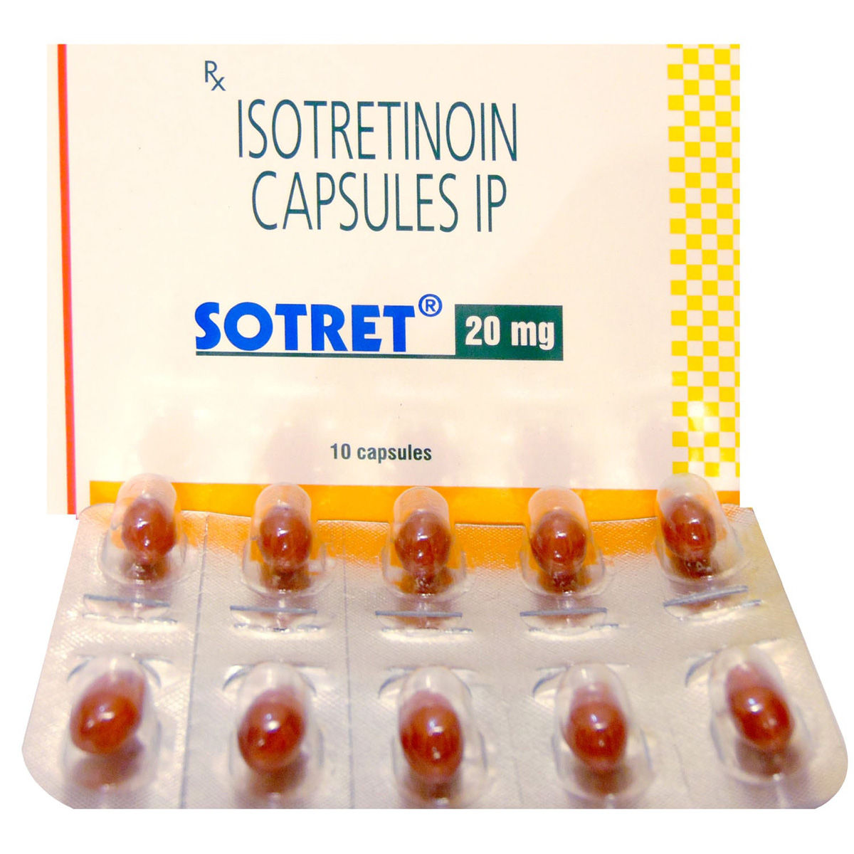 Sotret 20 mg Capsule 10's Price, Uses, Side Effects, Composition ...