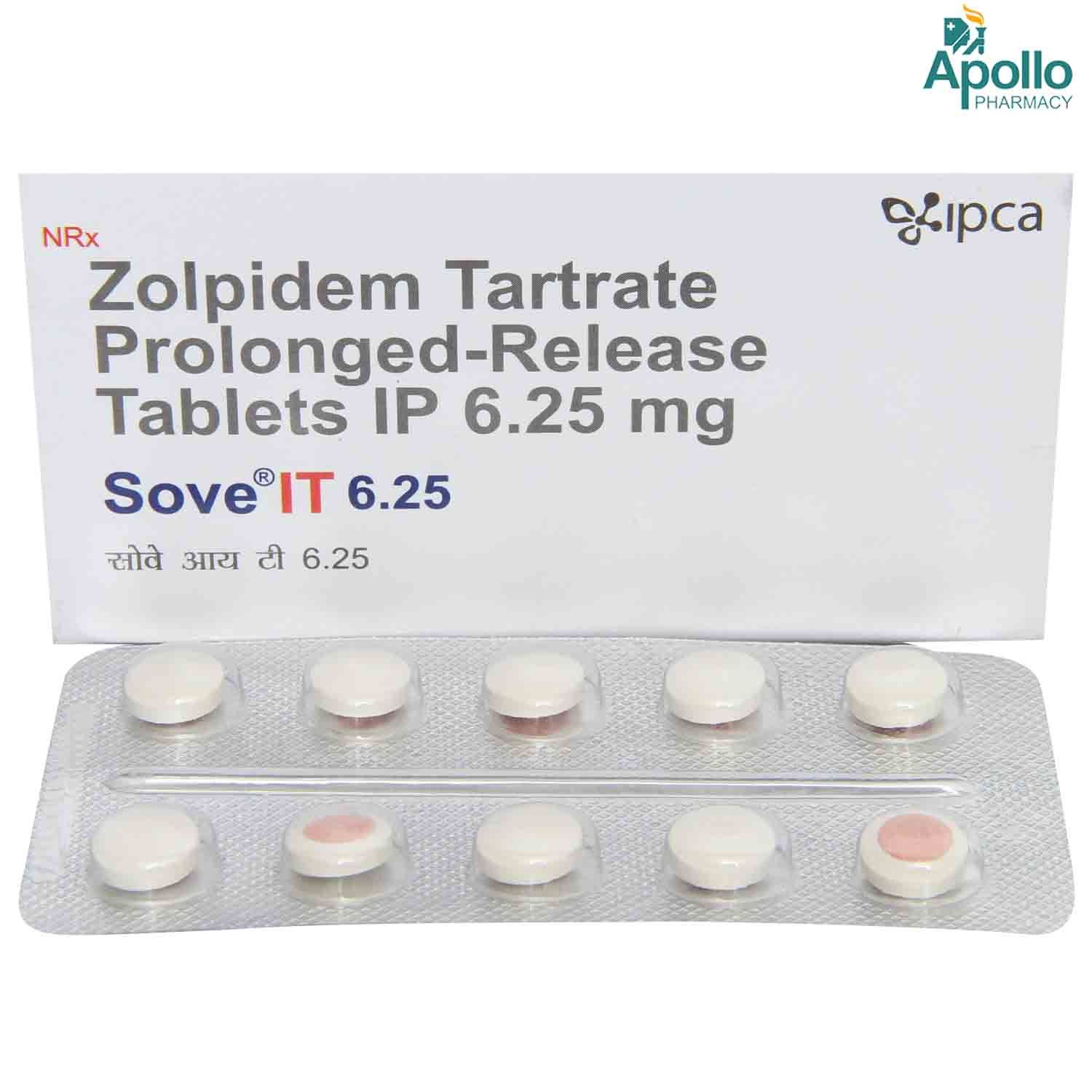 zolpidem 6.25mg