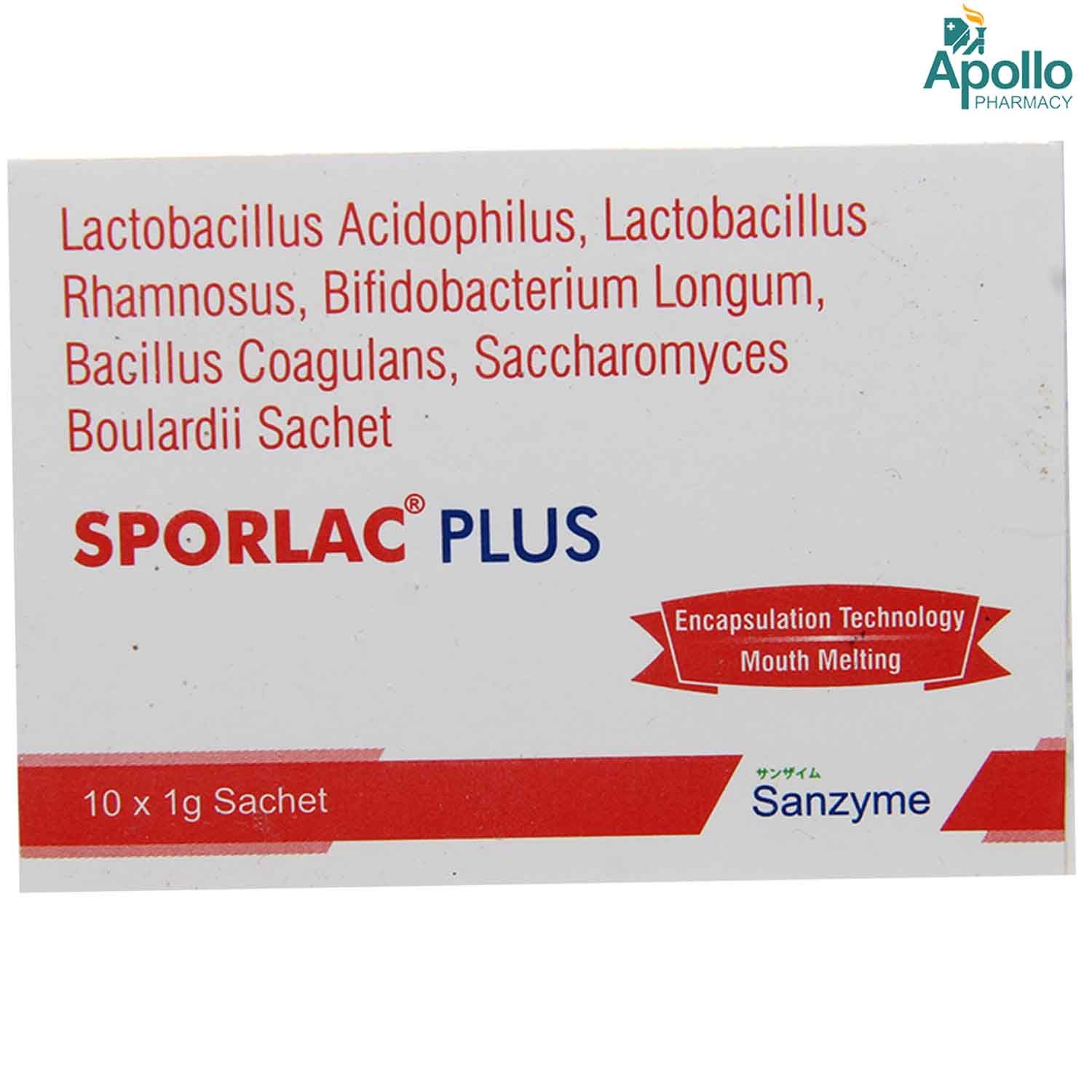 Sporlac Plus Sachet 1 gm Price, Uses, Side Effects, Composition