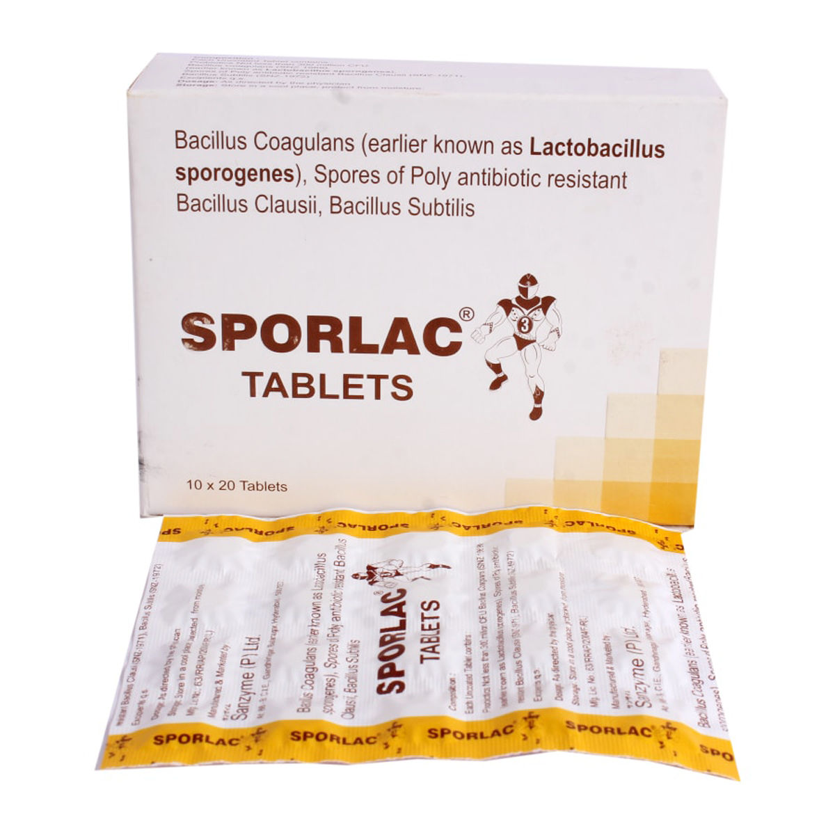 Sporlac Tablet 20's Price, Uses, Side Effects, Composition Apollo