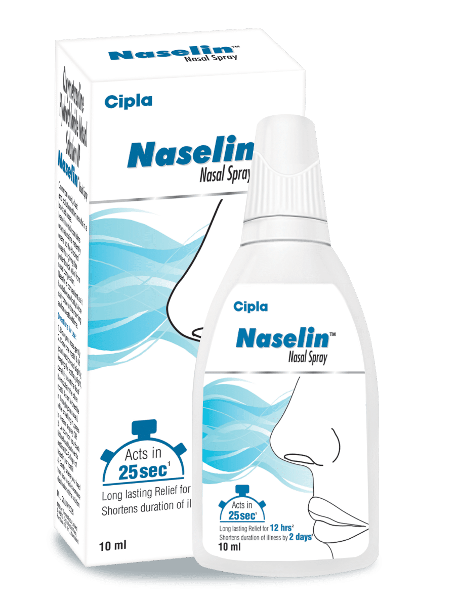 Buy Naselin Nasal Spray, 10 ml Online