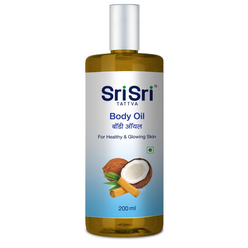 Sri Sri Tattva Body Oil, 200 ml, Pack of 1 