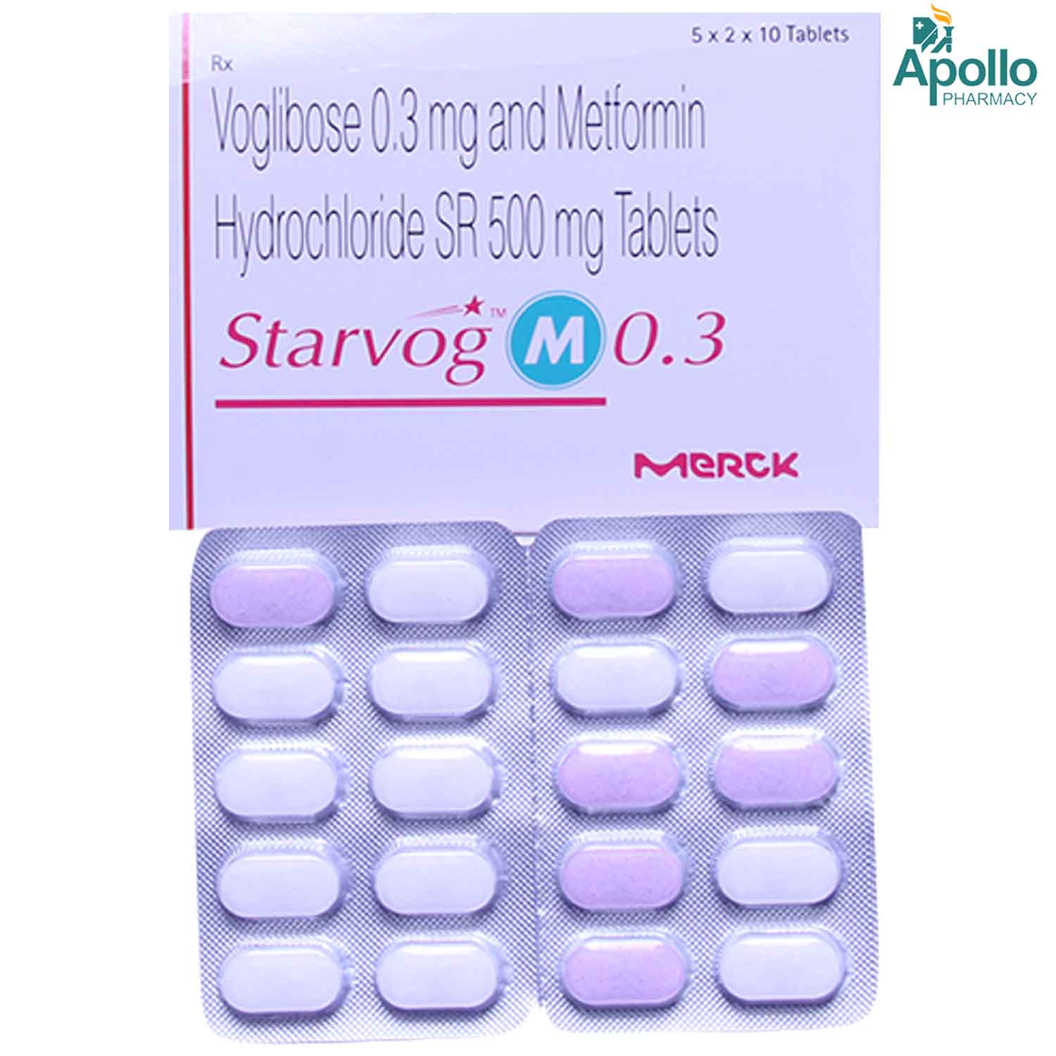 Starvog M 0.3 Tablet 10's, Pack of 10 TABLETS