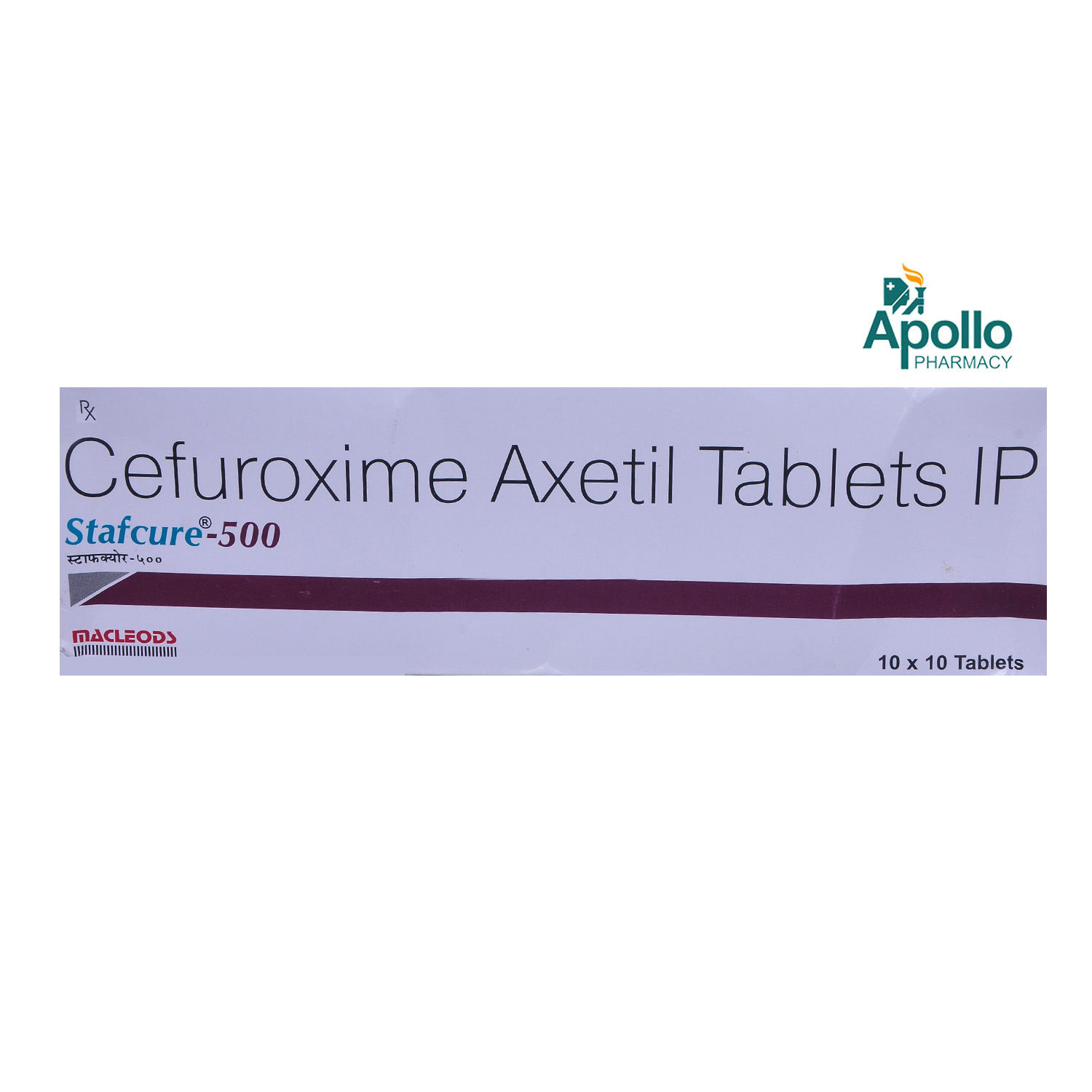 Stafcure-500 Tablet 10's, Pack of 10 TabletS
