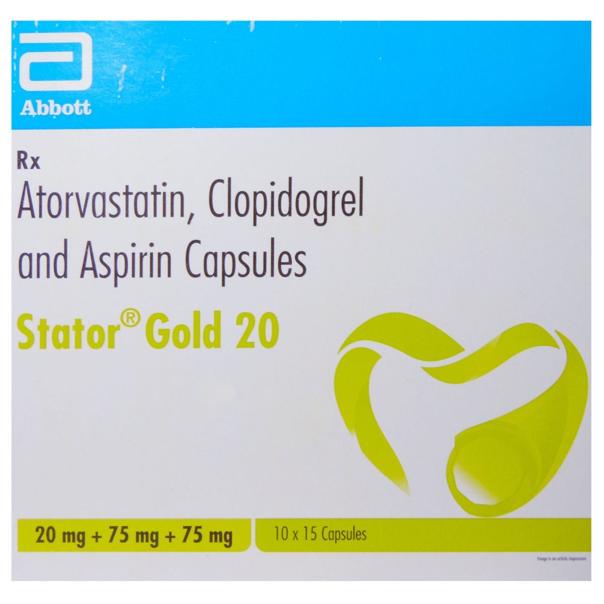 Stator Gold 20/75/75Mg Capsule 15's Price, Uses, Side Effects, Composition Apollo Pharmacy