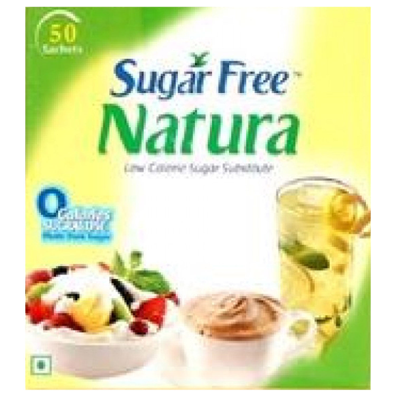 Buy Sugar Free Natura Low Calorie Sugar Substitute, 50 gm (50 Sachets x 1 gm) Online