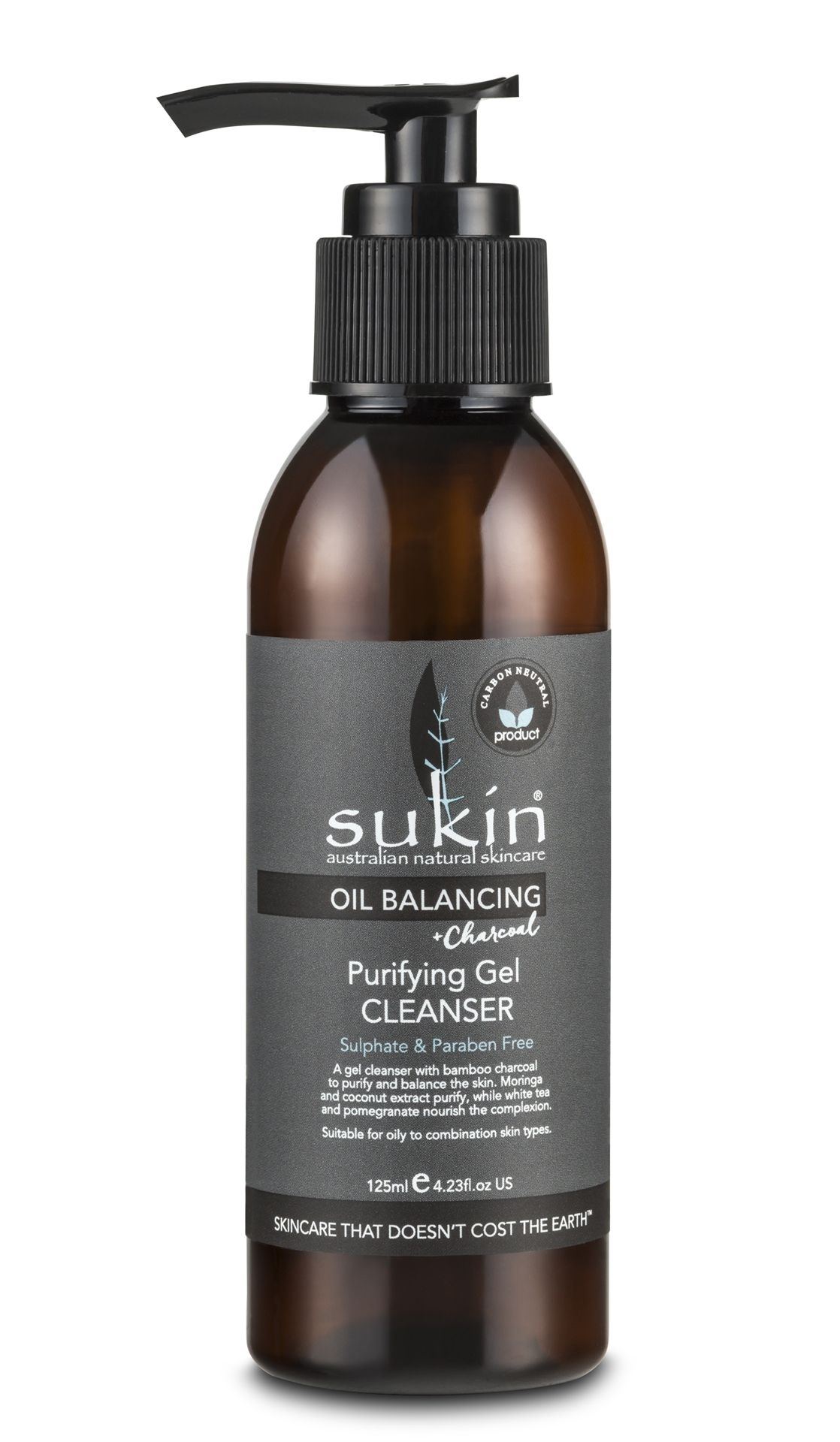 Buy Sukin Oil Balancing Purifying Gel Cleanser, 125 ml Online