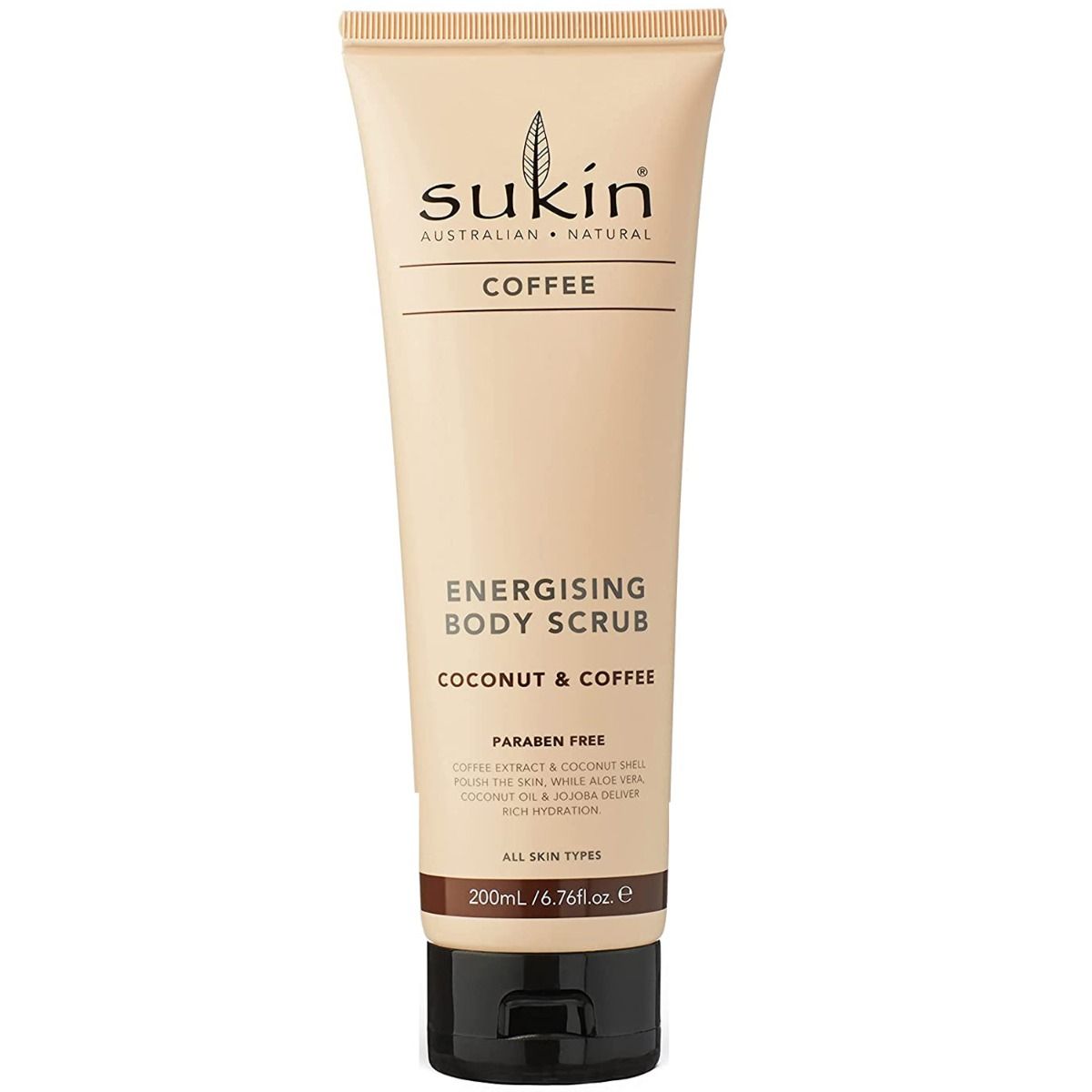 Buy Sukin Energising Coffee & Coconut Body Scrub, 200 ml Online