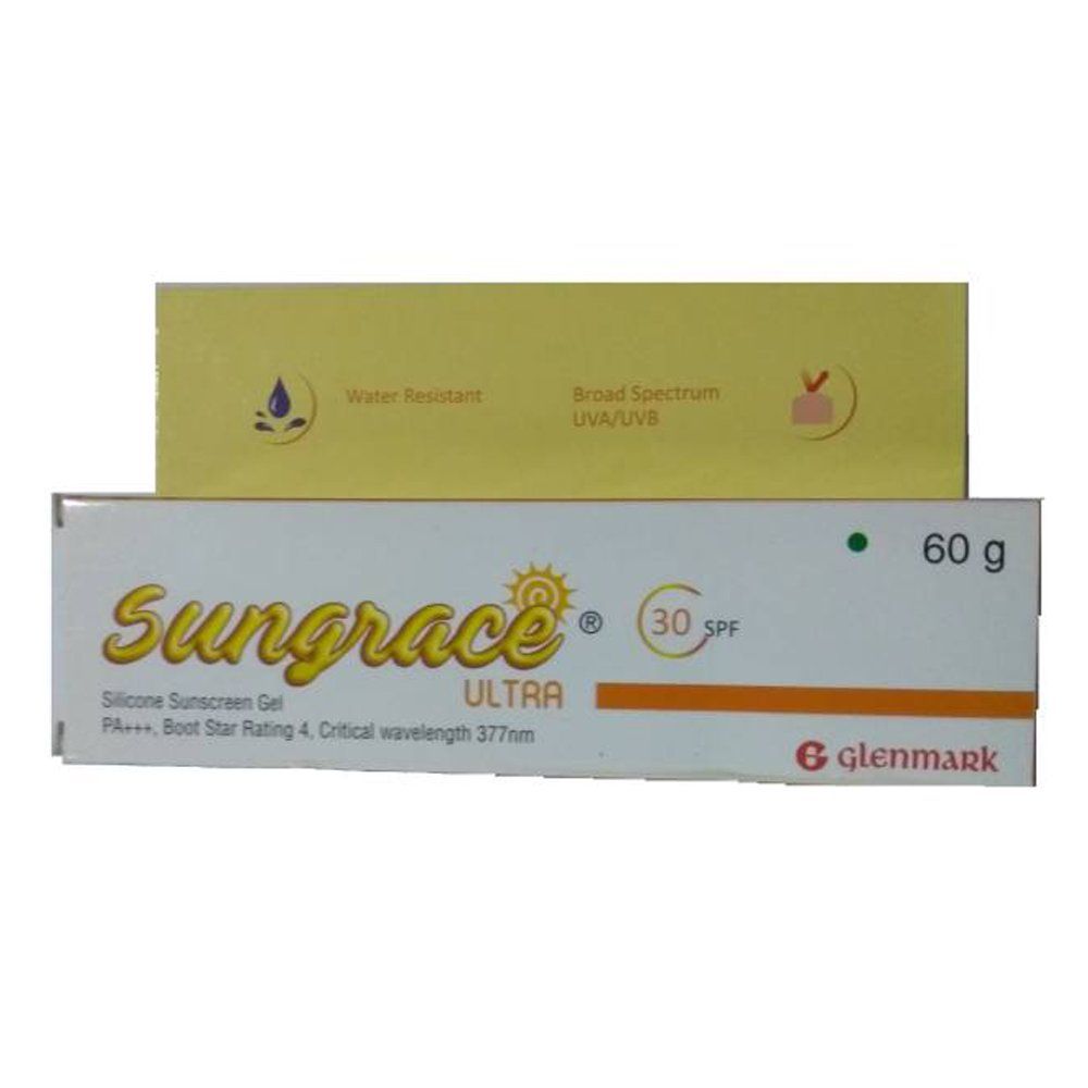 Buy Sungrace Ultra Silicone Sunscreen Gel SPF 30 PA+++, 60 gm Online