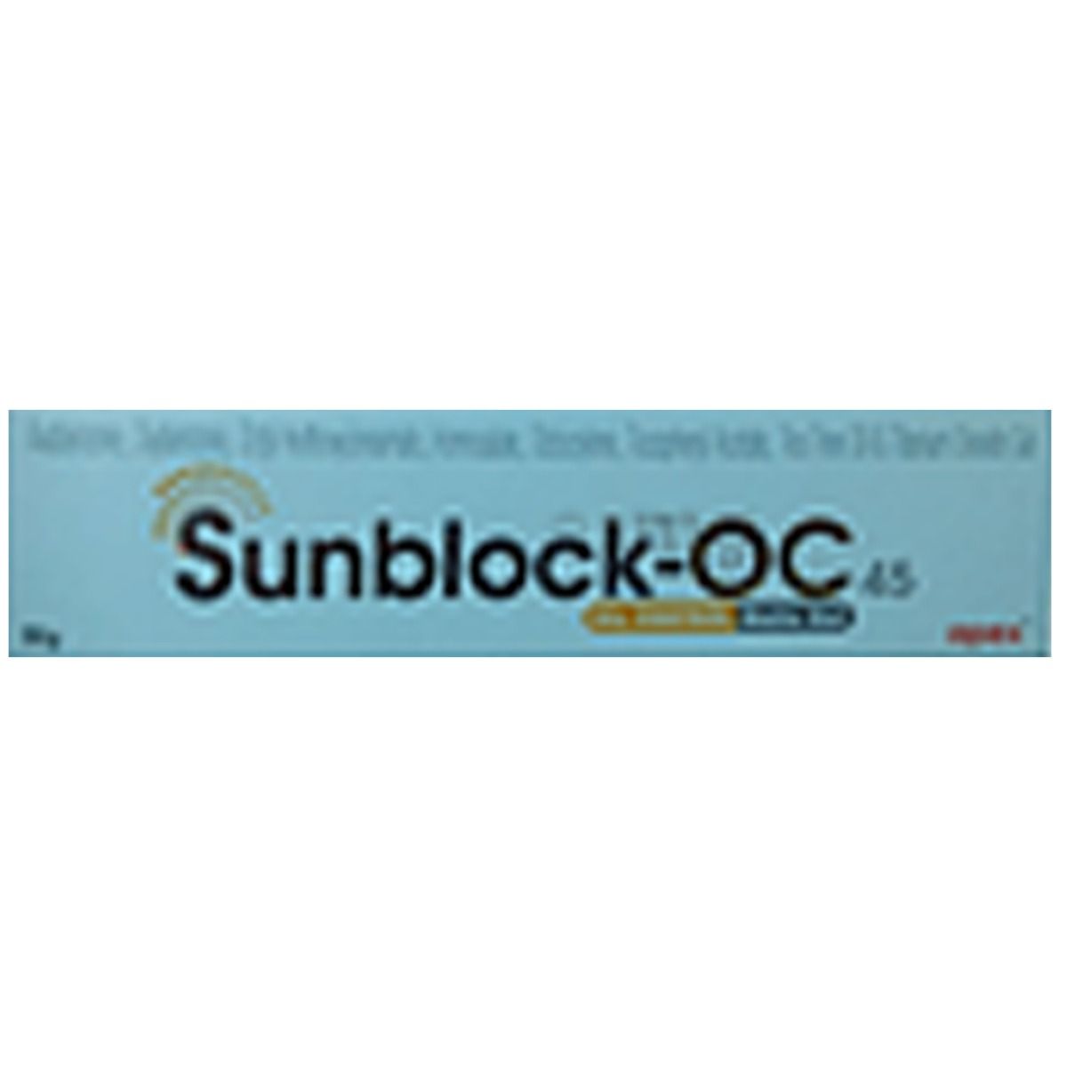 sunblock oc gel