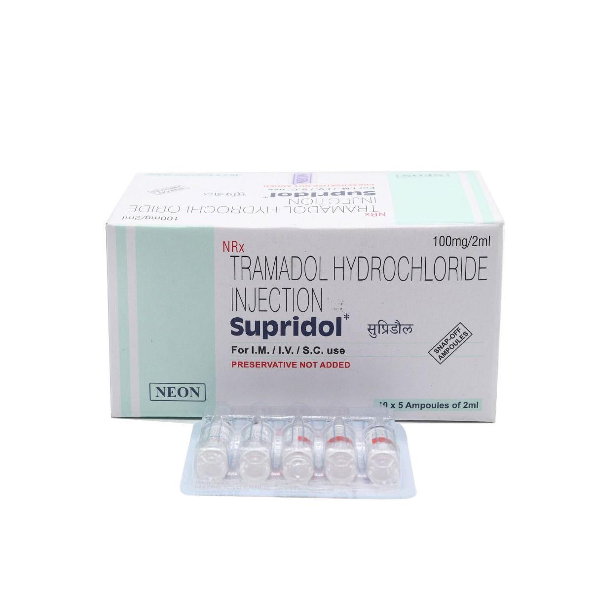Supridol 100 mg Injection 2 ml, Pack of 1 INJECTION