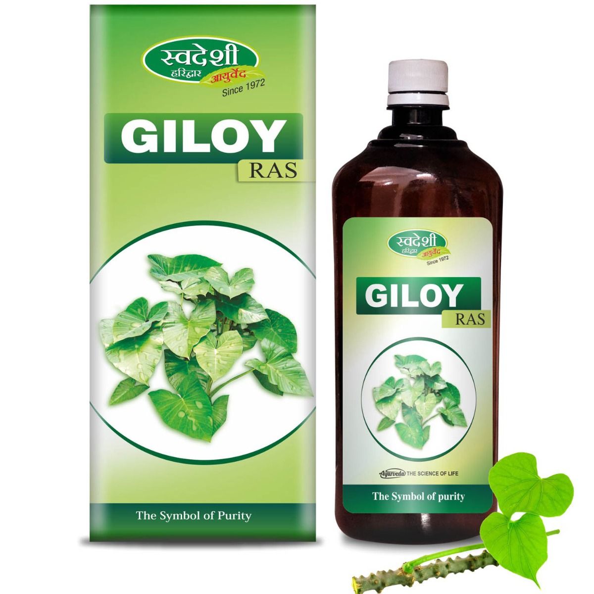 Buy Swadeshi Giloy Ras Juice, 500 ml Online