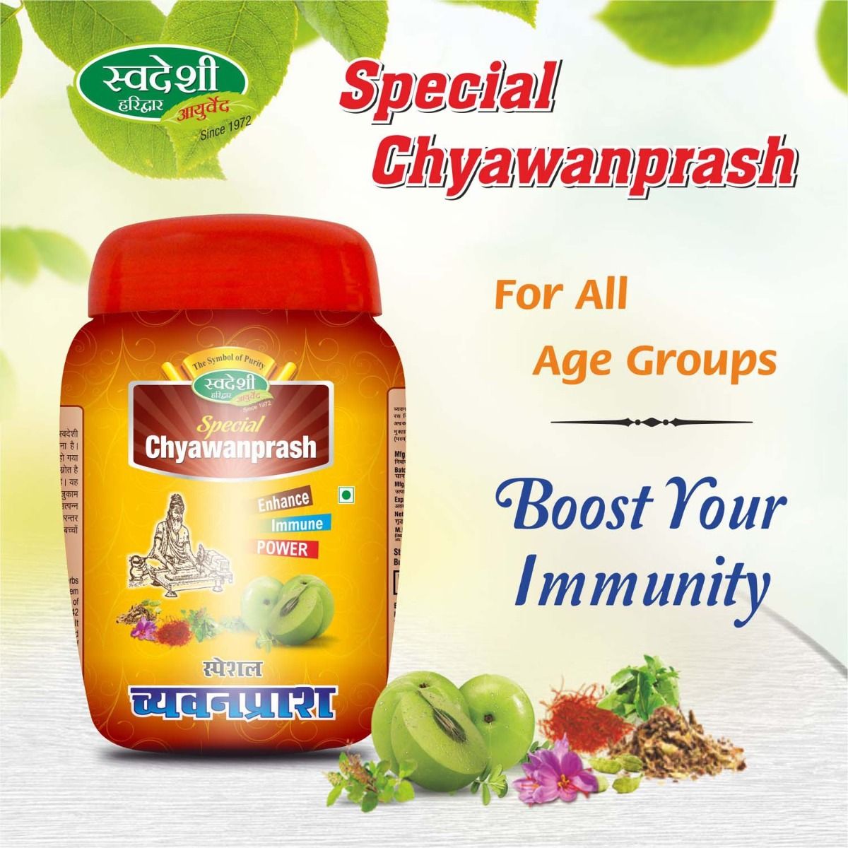 Swadeshi Special Chyawanprash, 1 kg, Pack of 1 