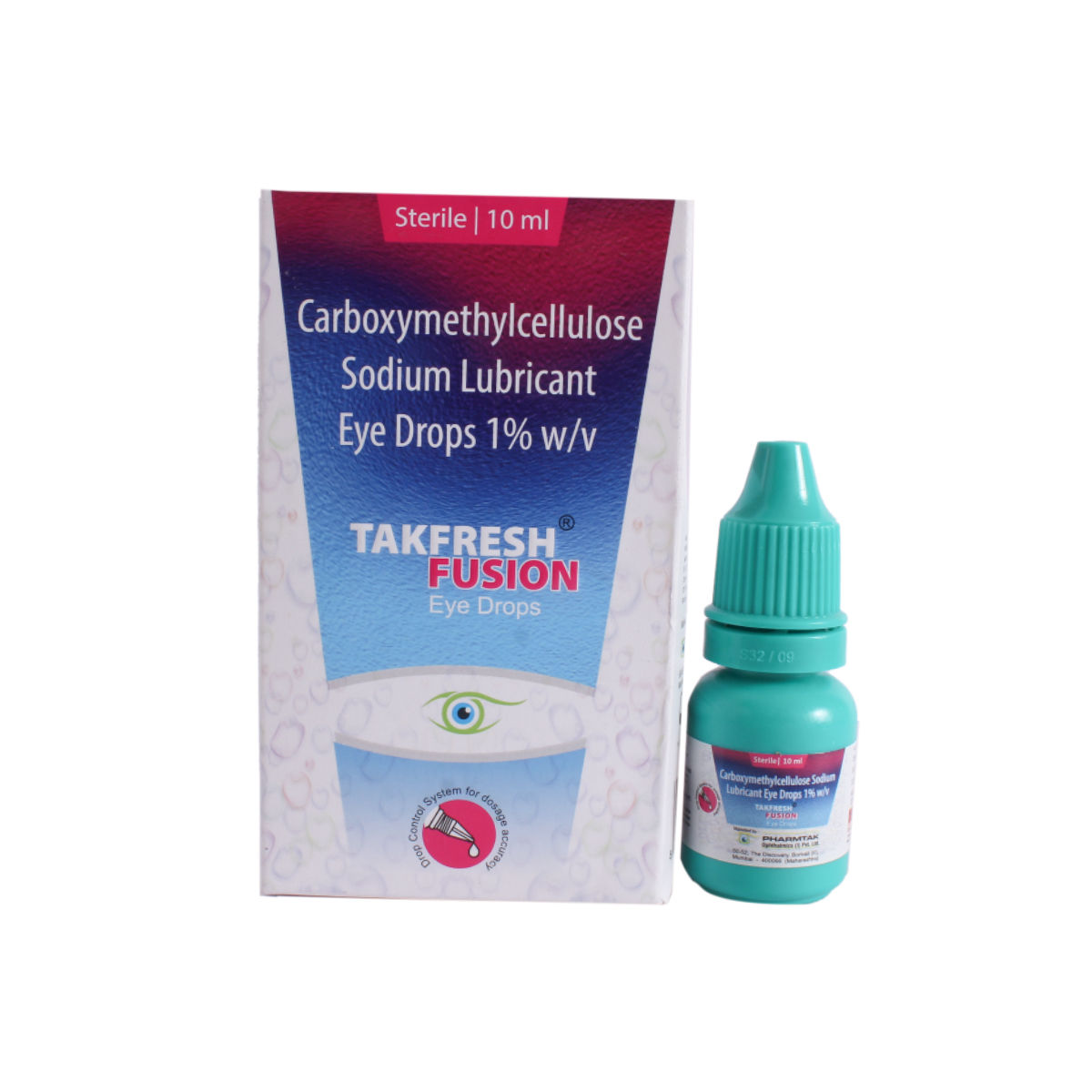 Takfresh Fusion 1%W/V Eye Drops 10ml, Pack of 1 Drops
