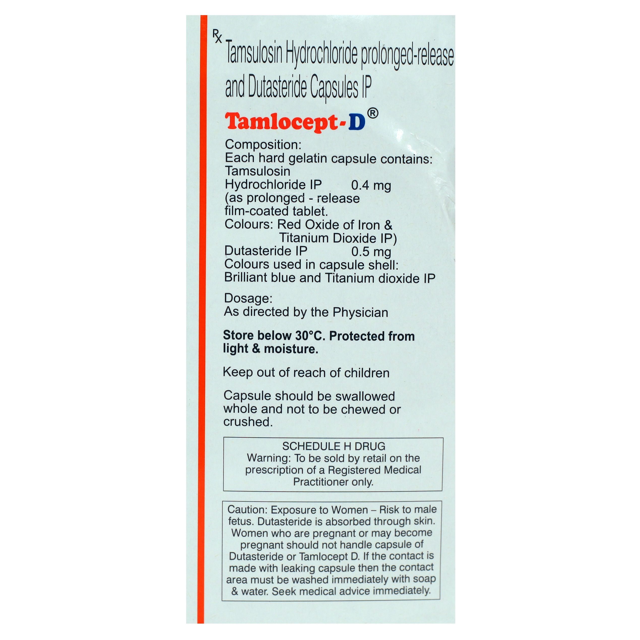 Tamlocept D Capsule 15's Price, Uses, Side Effects, Composition