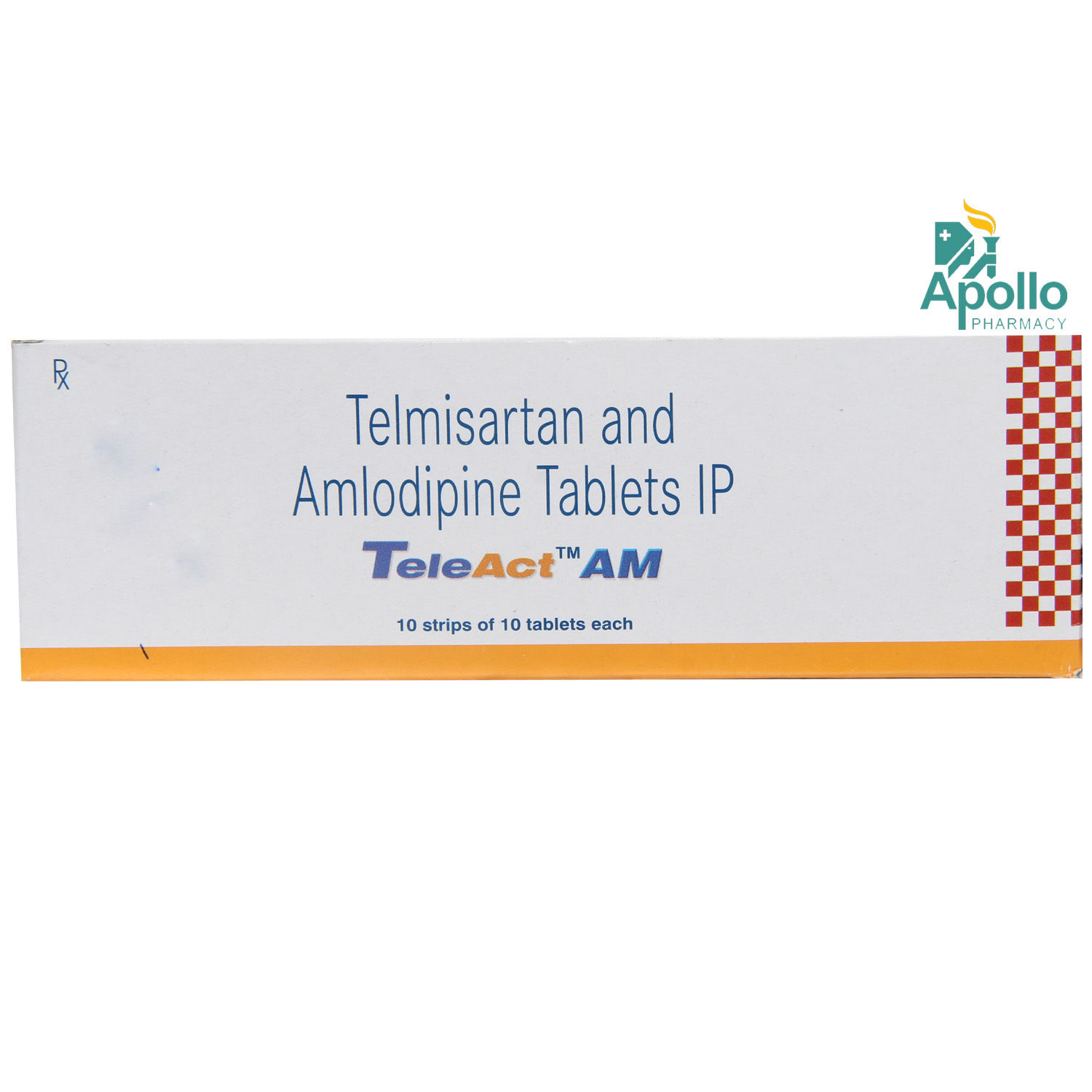 Teleact AM Tablet 10's Price, Uses, Side Effects, Composition - Apollo ...