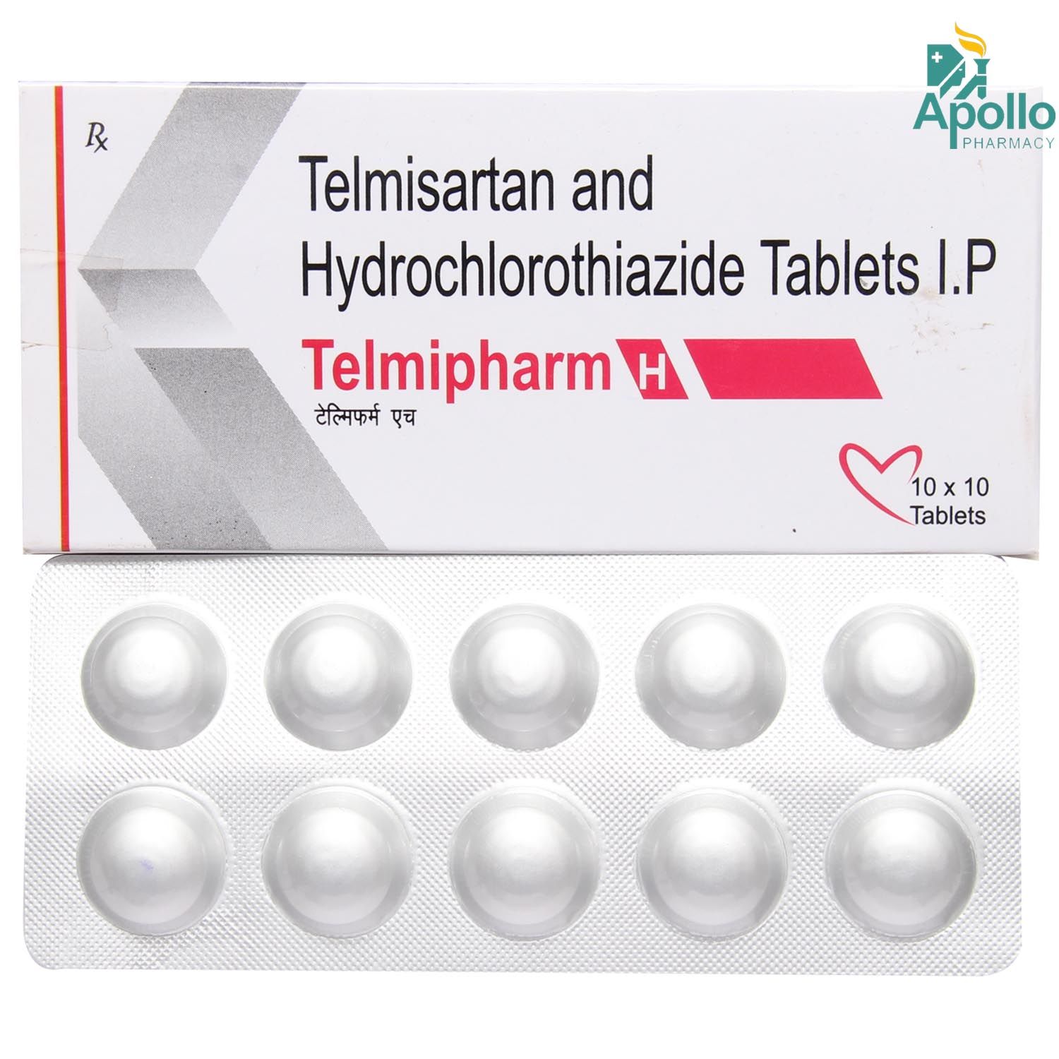 TELMIPHARM H TABLET Price, Uses, Side Effects, Composition - Apollo