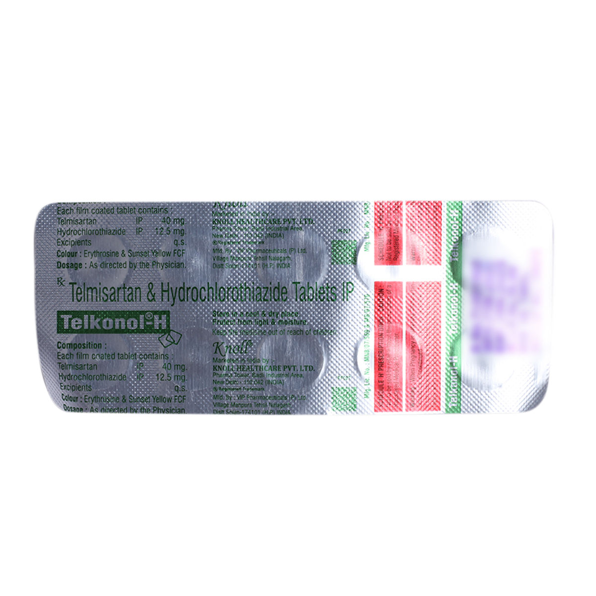 Telkonol H Tablet 10s Price Uses Side Effects Composition Apollo