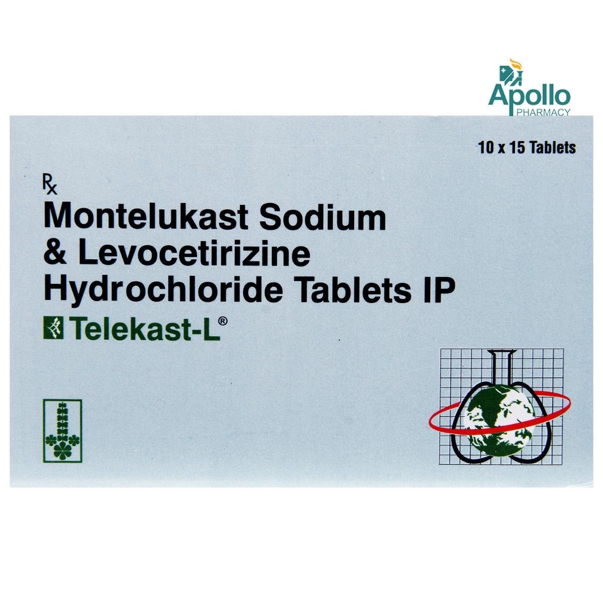 TelekastL Tablet 15's Price, Uses, Side Effects, Composition Apollo