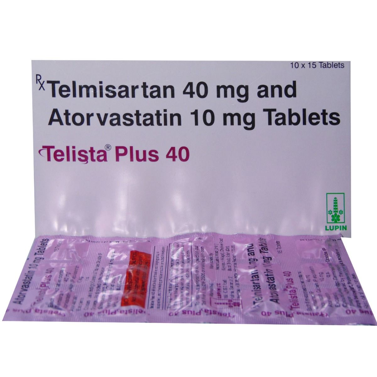Telista Plus 40 Tablet 15's, Pack of 15 TABLETS