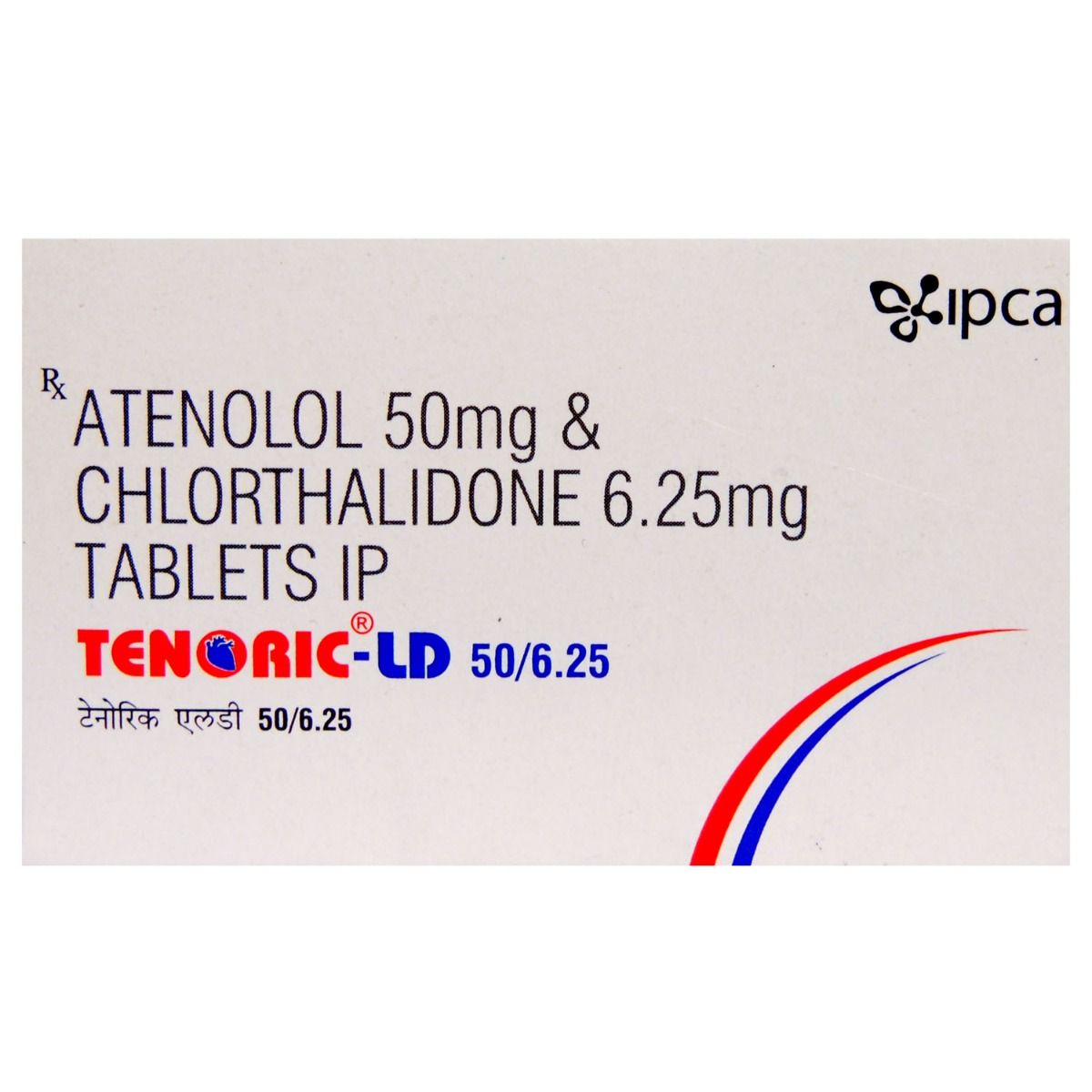 Tenoric LD 50/6.25 mg Tablet 10's, Pack of 10 TabletS