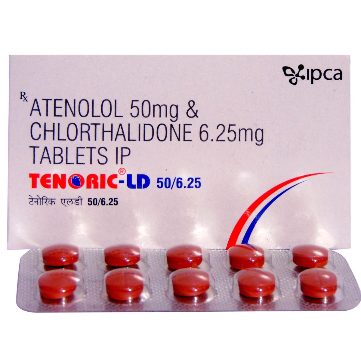 Tenoric LD 50/6.25 mg Tablet 10's, Pack of 10 TabletS
