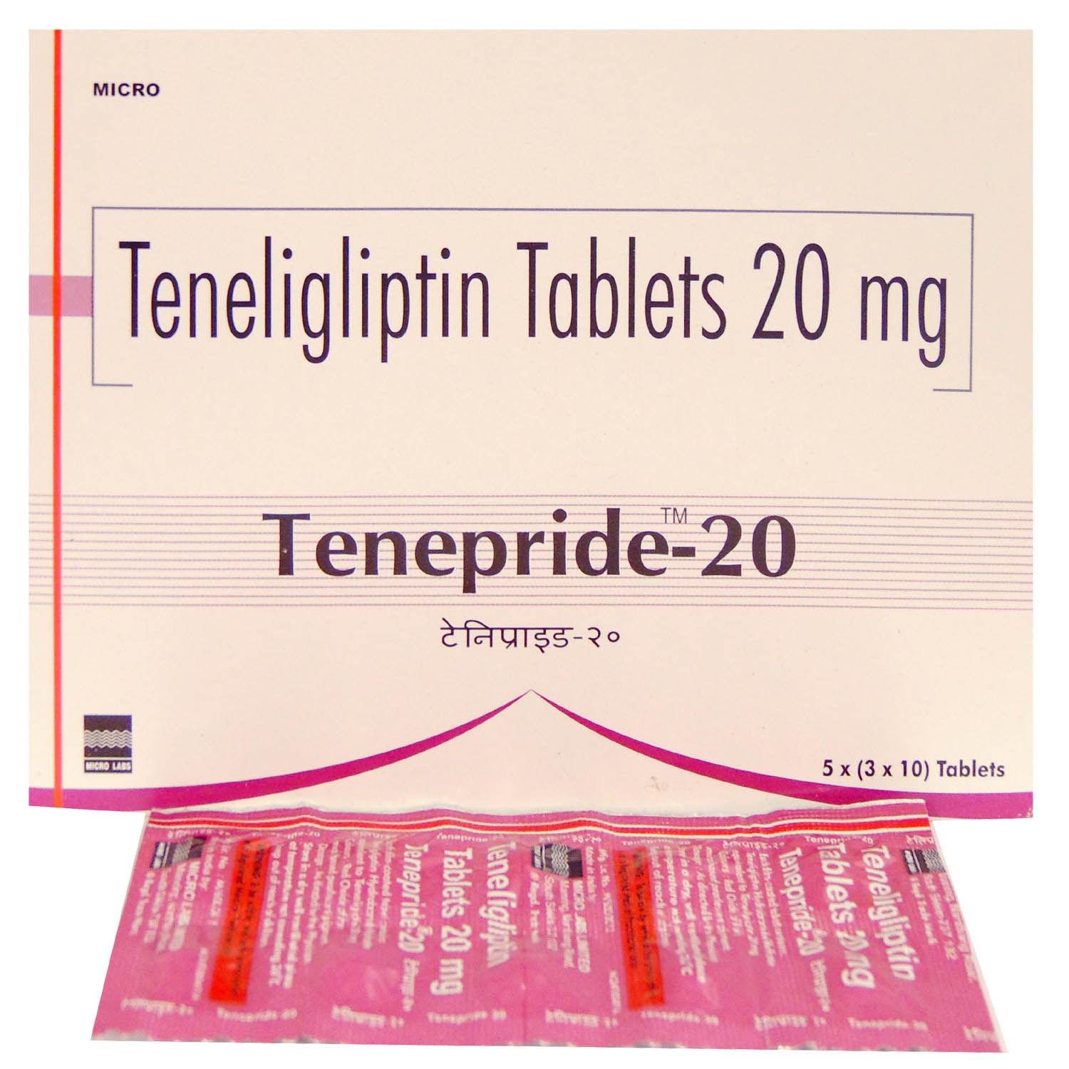Tenepride-20 Tablet 10's, Pack of 10 TABLETS