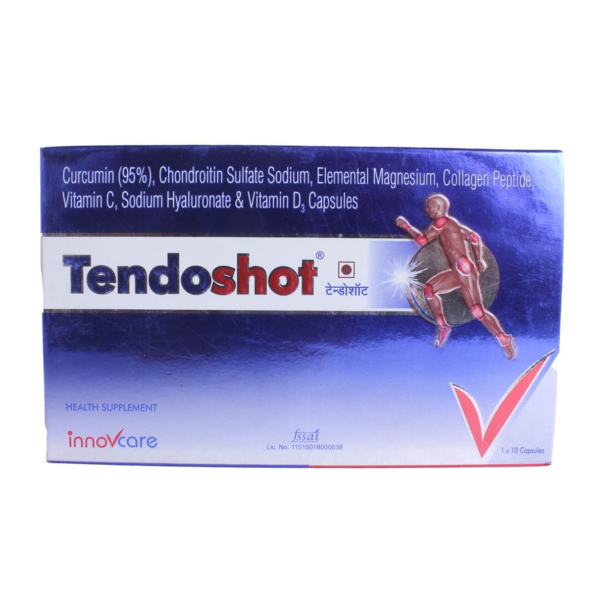 Tendoshot Capsule 10's, Pack of 10 S