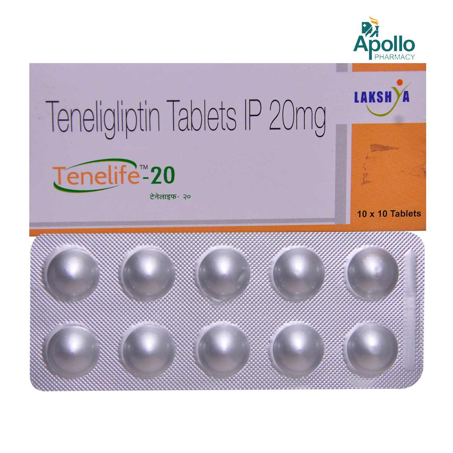Tenelife 20 Tablet 10's, Pack of 10 TABLETS