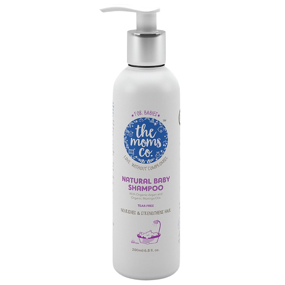 Buy The Moms Co. Natural Baby Shampoo, 200 ml Online