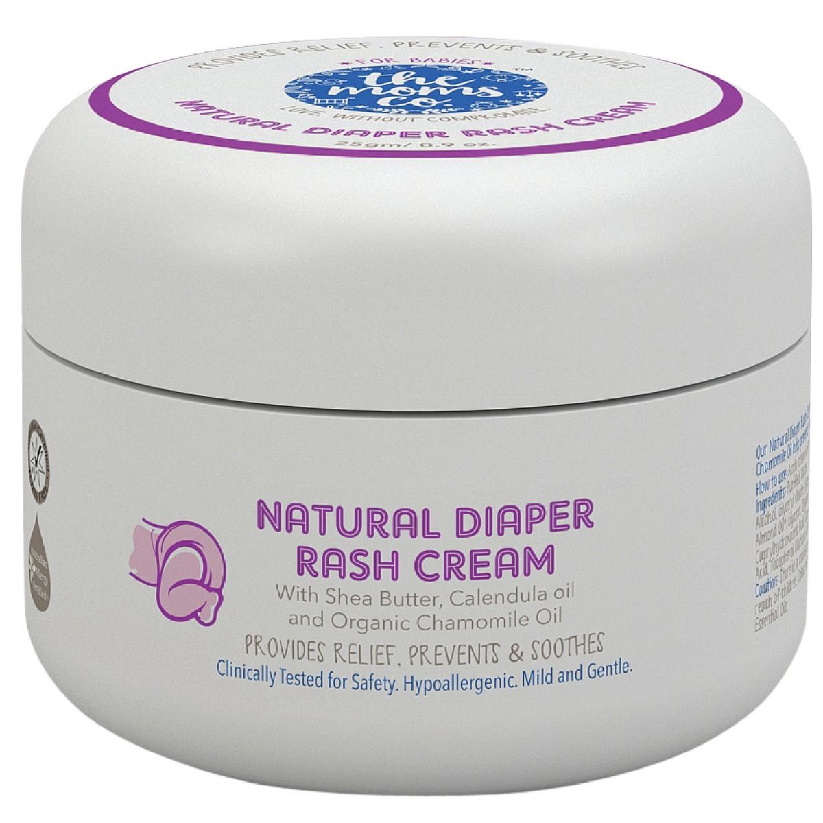 The Moms Co. Natural Diaper Rash Cream, 25 gm, Pack of 1 