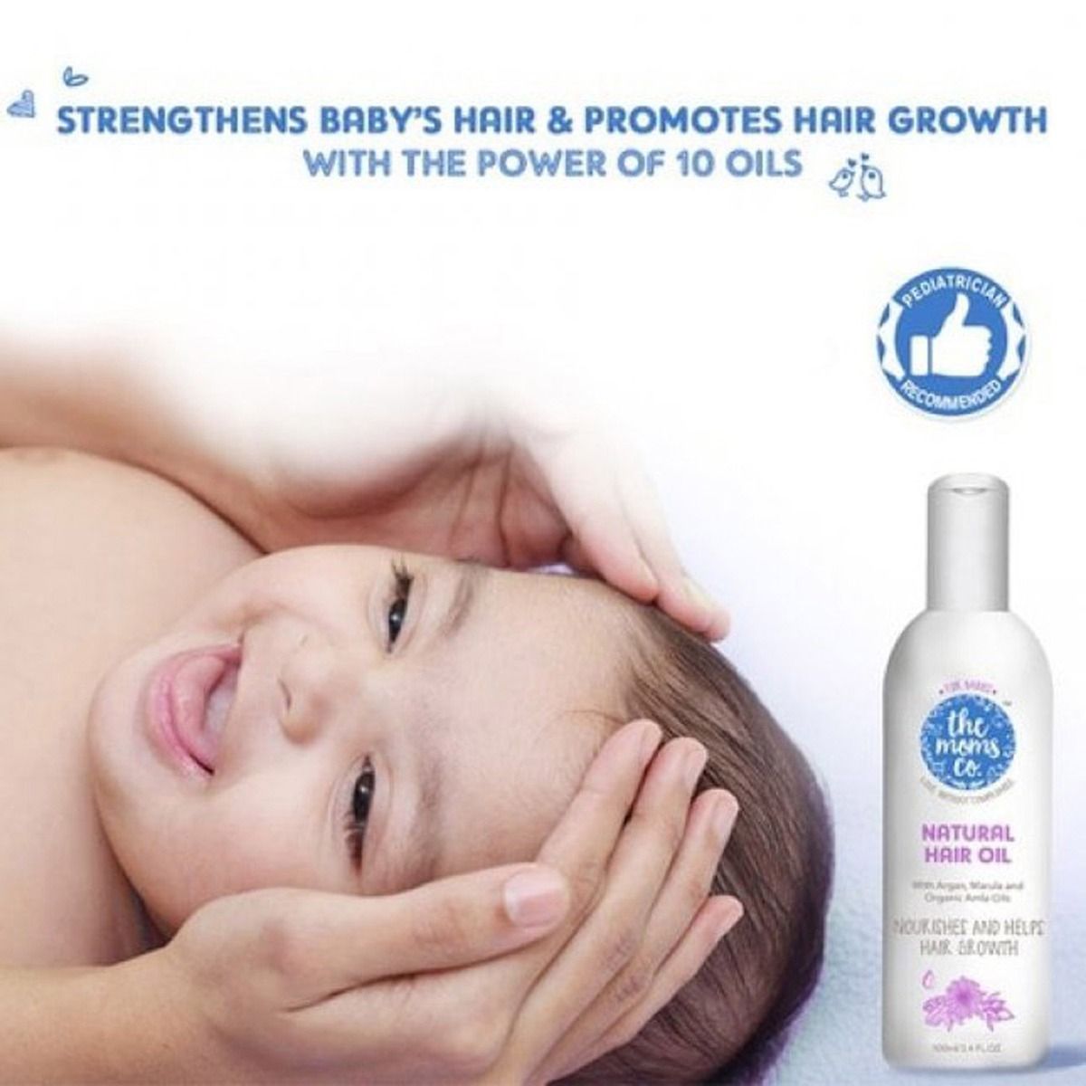 The Moms Natural Hair Oil For Babies 200ml Price, Uses, Side Effects
