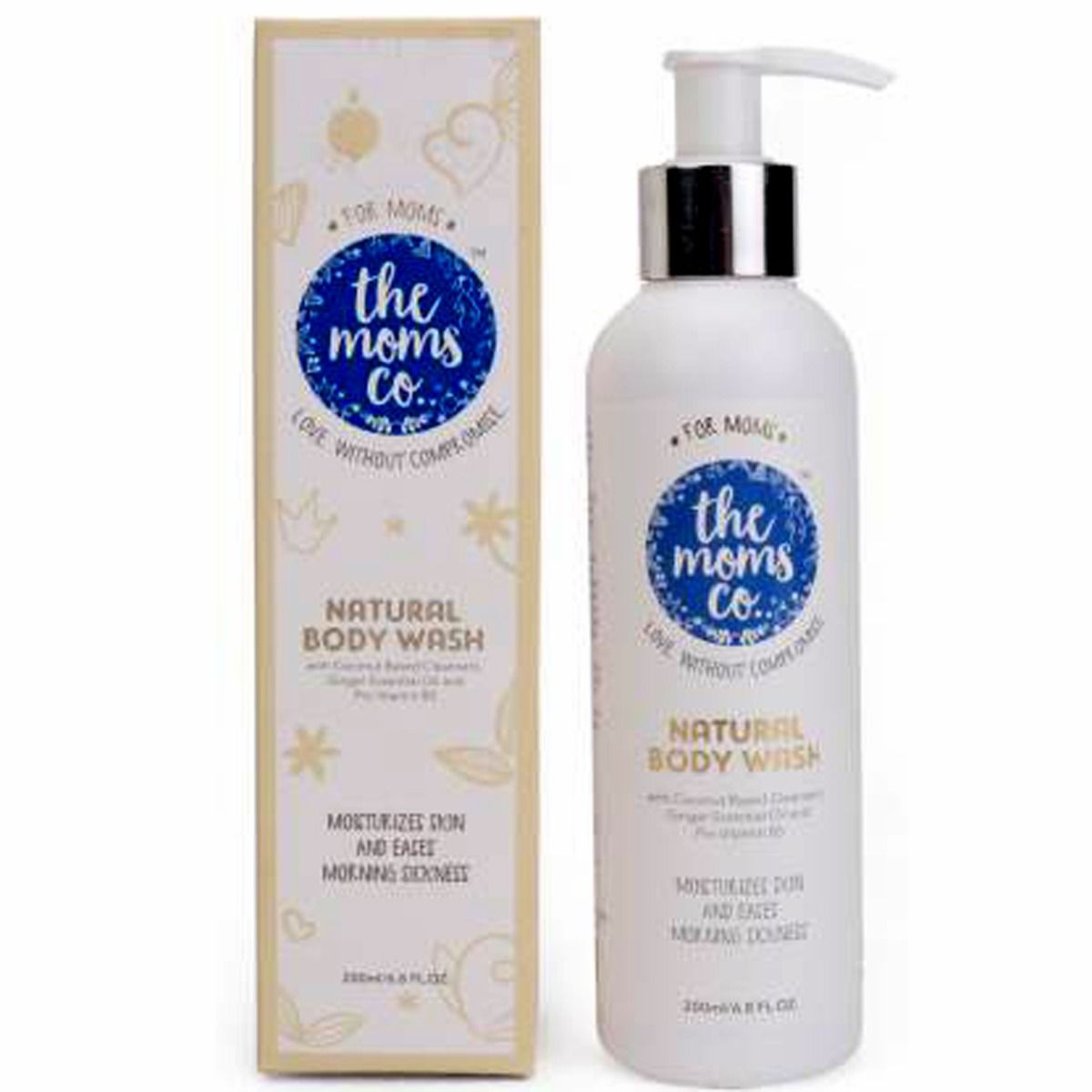 Buy The Moms co. Moms Natural Body Wash, 200 ml Online