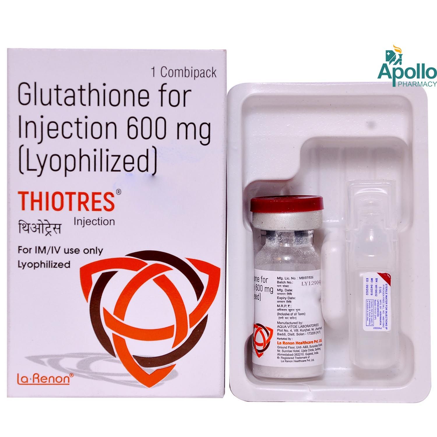 Thiotres Injection, Pack of 1 INJECTION