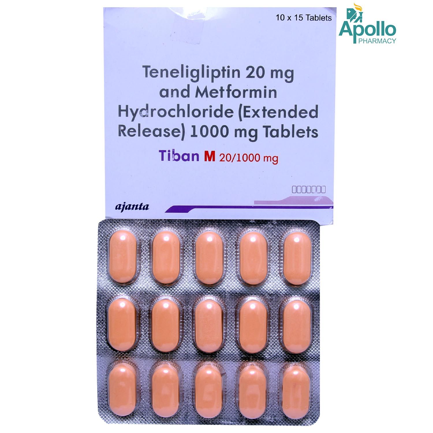 Tiban M 1000 Mg Tablet 15 S Price Uses Side Effects Composition Apollo Pharmacy